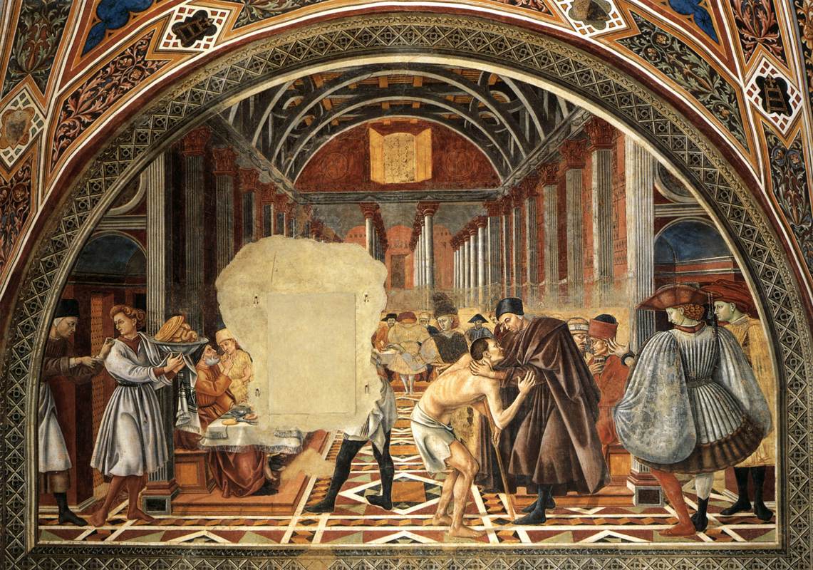 Figure 35: (S5_30) Domenico di Bartolo, Fourth contemporary scene in Pellegrinaio