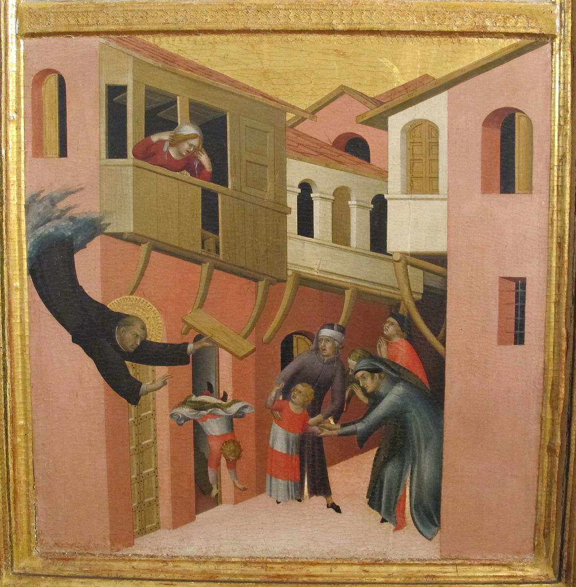 Figure 37: (S5_32) Simone Martini, Miracle of Blessed Agostino Novello, Pinacoteca Siena