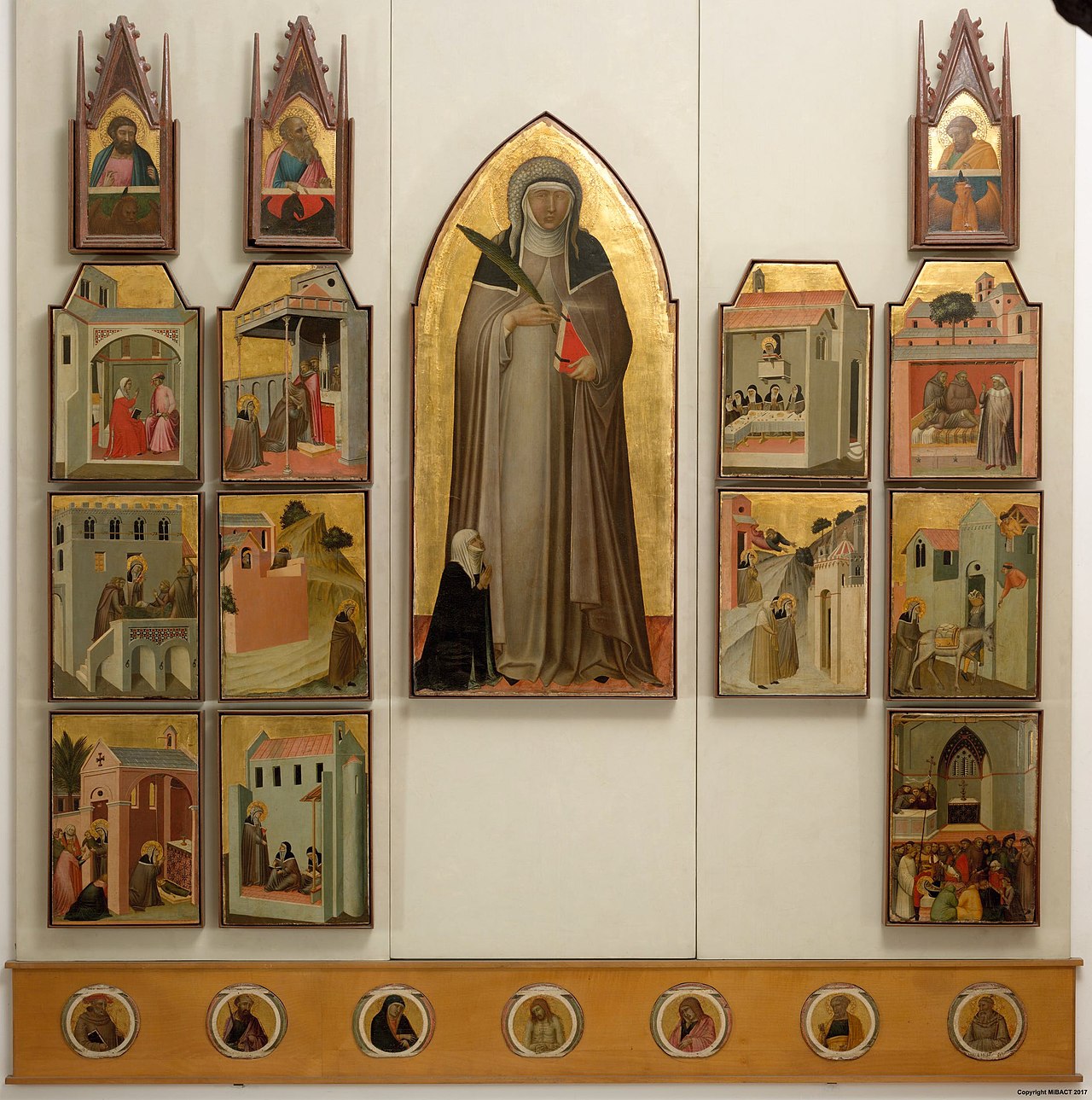 Figure 38: (S5_33) Pietro Lorenzetti, Saint Humility Polyptych, Uffizi