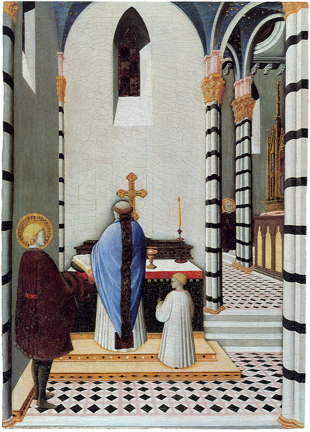 Figure 45: (S5_43_bis) Master of the Osservanza, Scene 1 of Life of St Anthony Abbot, Staatliche Museen