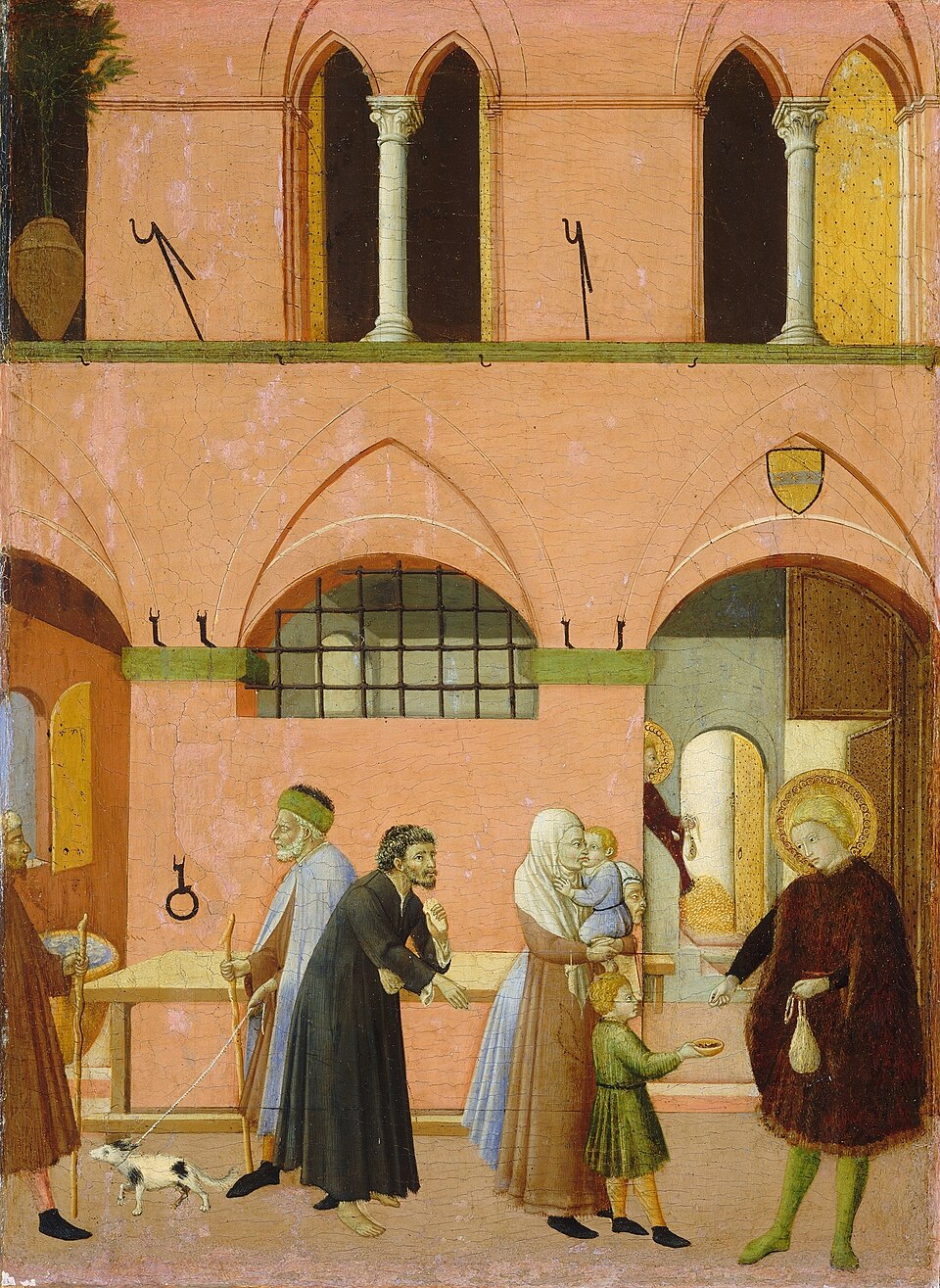 Figure 51: (S5_45) Master of the Osservanza, Scene 2 of Life of St Anthony Abbot, National Gallery of Art