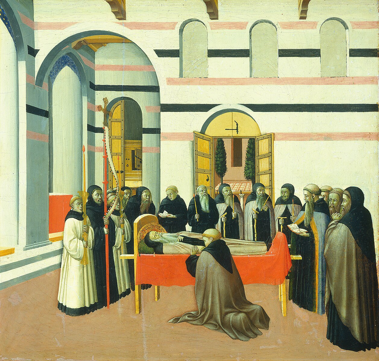 Figure 66: (S5_57) Master of the Osservanza, Scene 8 of Life of St Anthony Abbot, National Gallery of Art