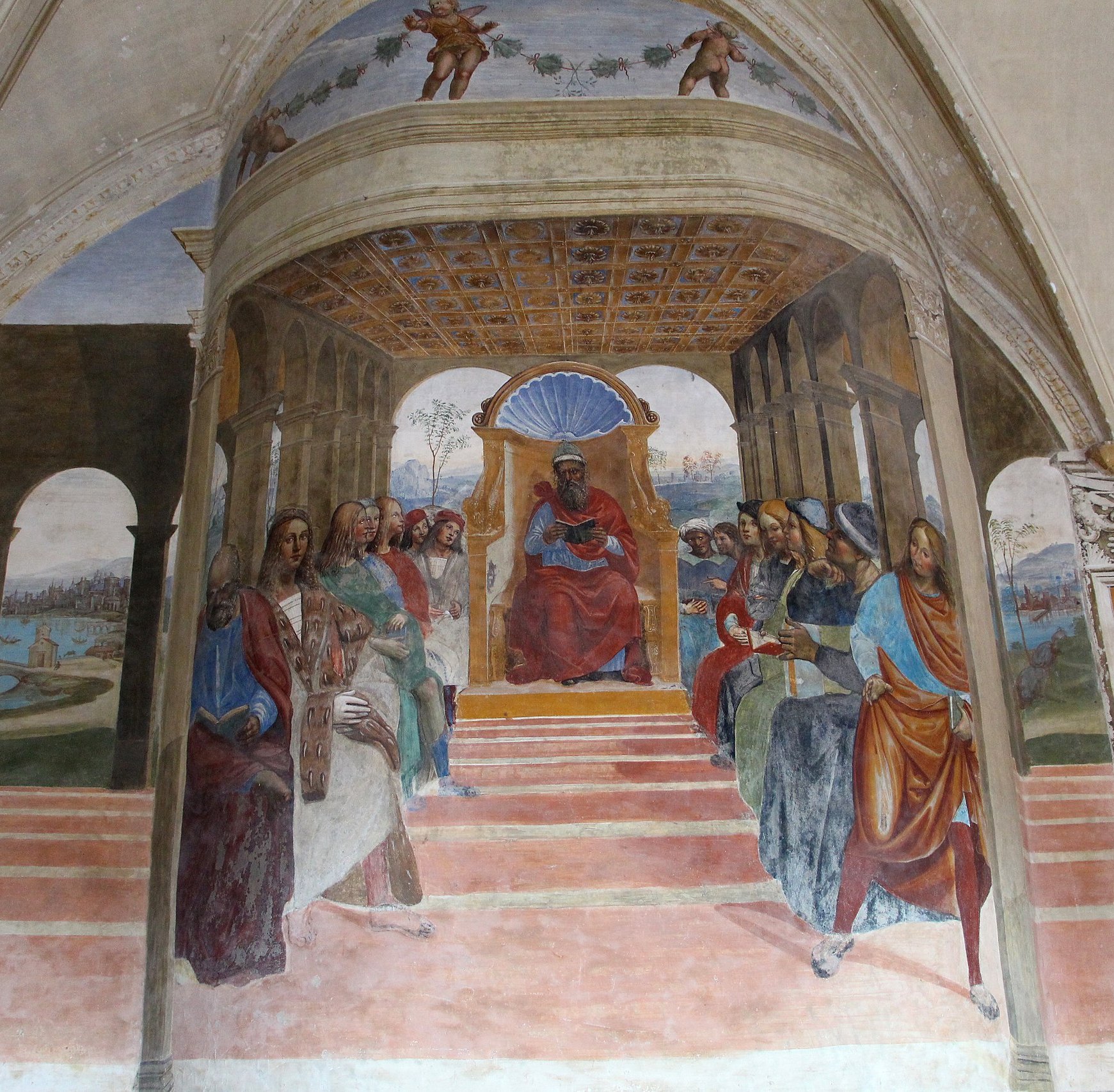 Figure 14: (S6_10) Scene 2 of Life of St Benedict