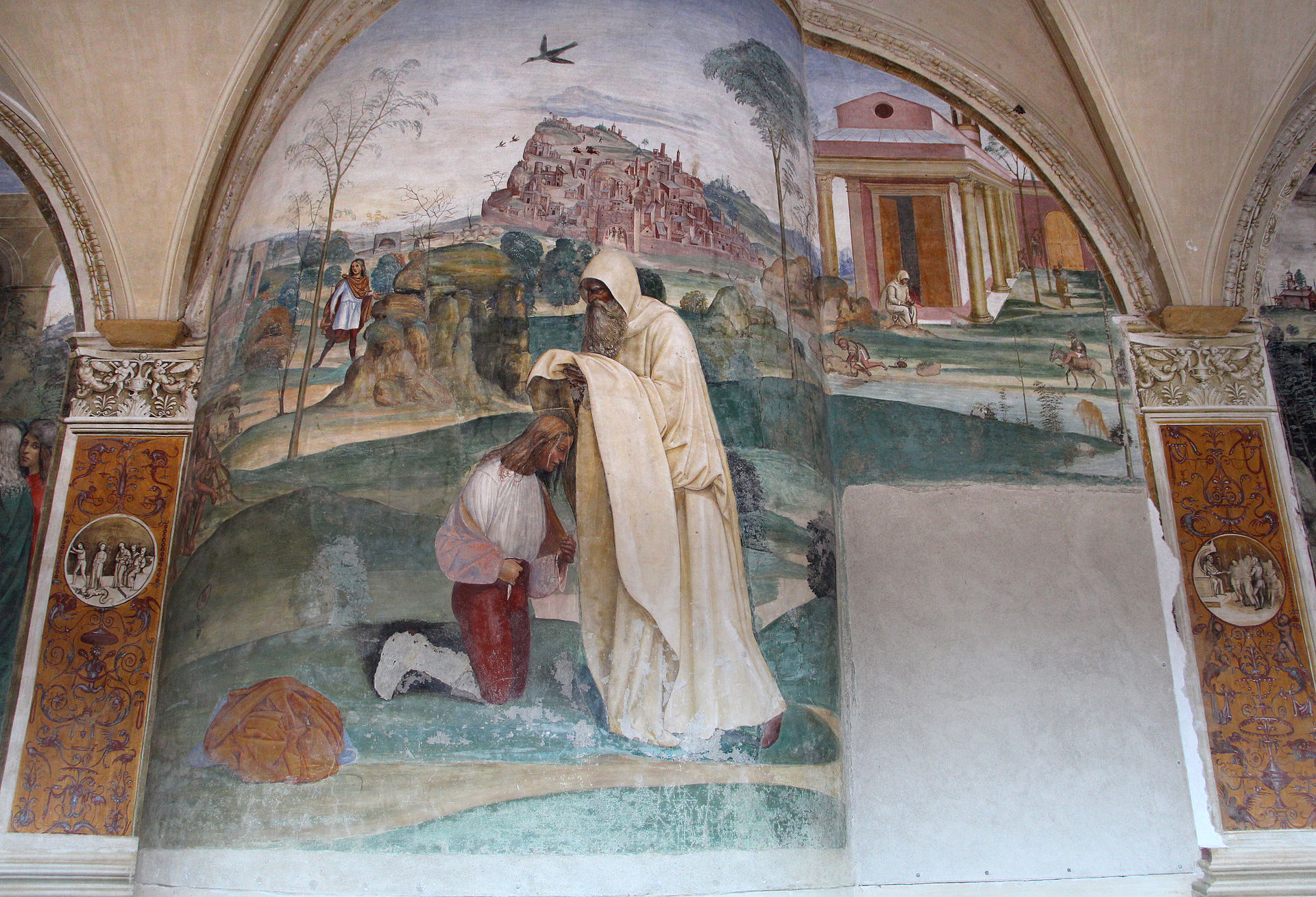 Figure 18: (S6_13) Scene 4 of Life of St Benedict