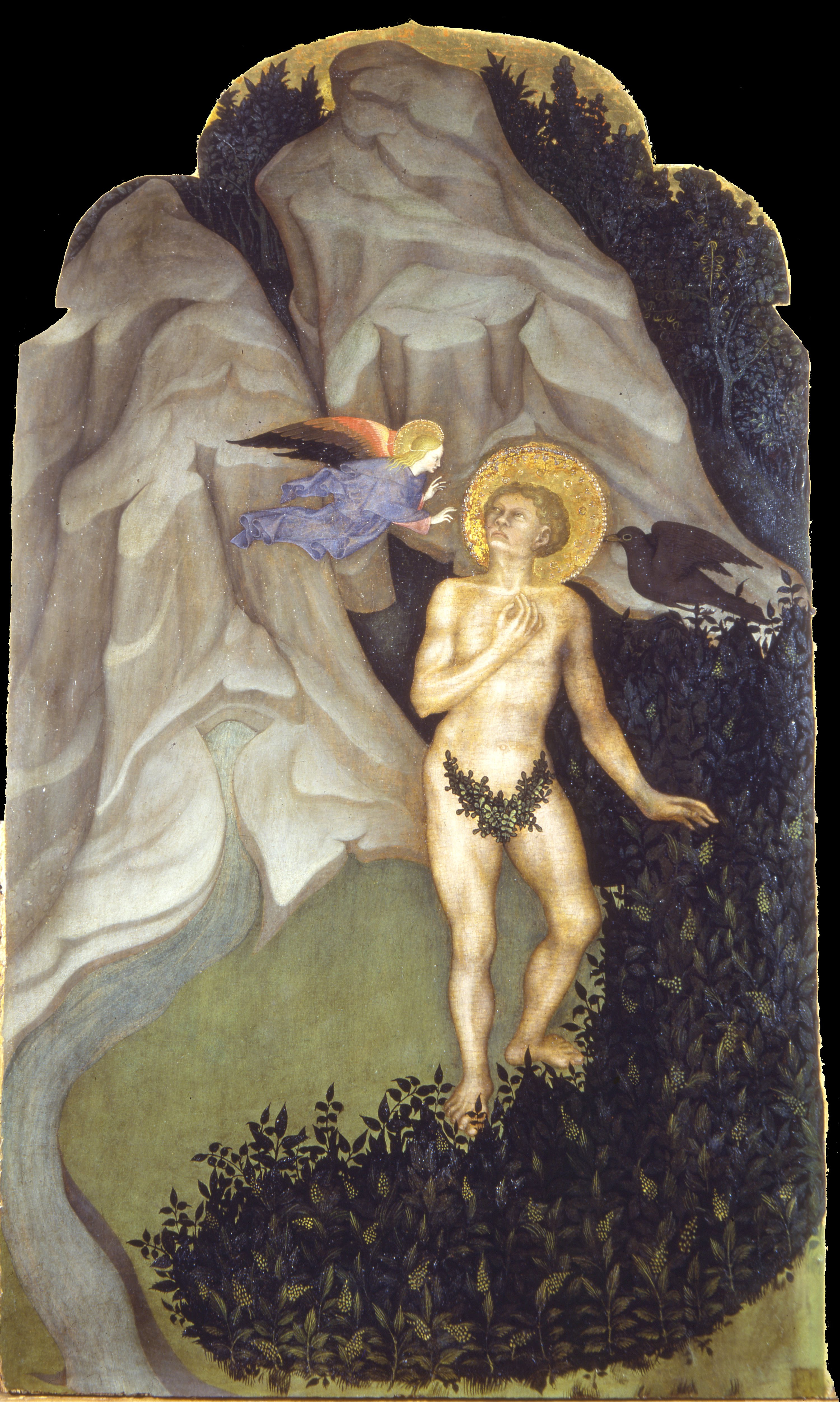 Figure 26: (S6_22) Niccolò di Pietro, Temptation of St Benedict, Poldi Pezzoli Museum