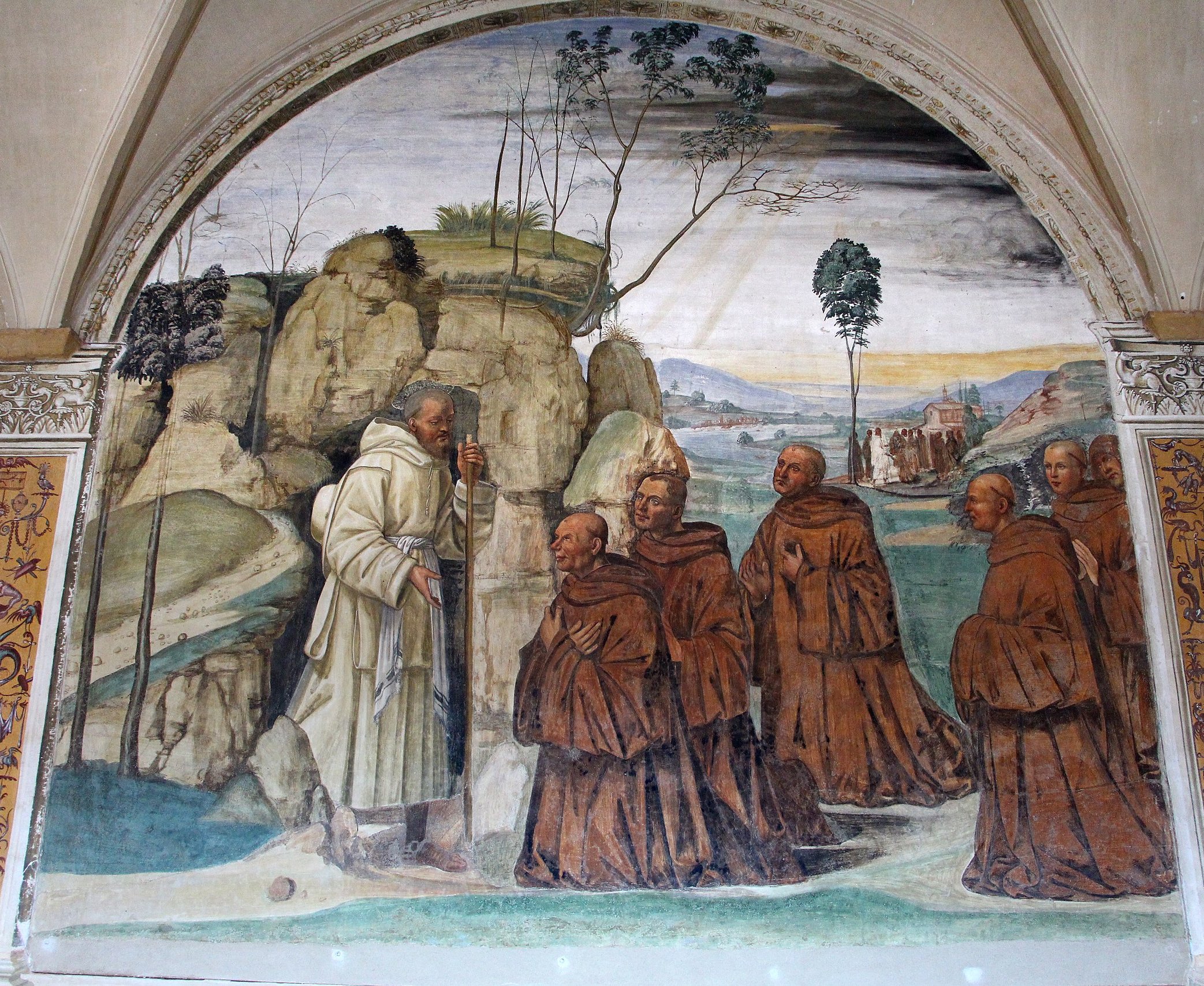 Figure 27: (S6_23) Scene 9 of Life of St Benedict