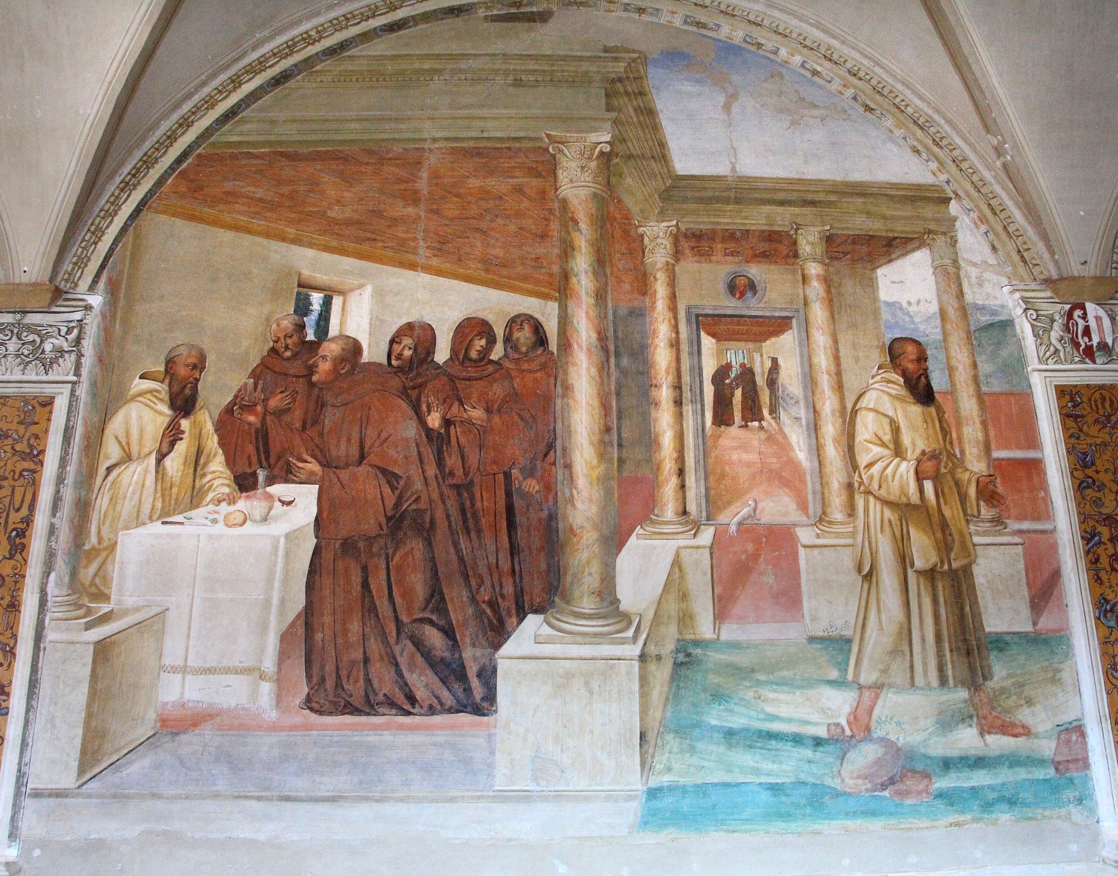 Figure 31: (S6_26) Scene 10 of Life of St Benedict