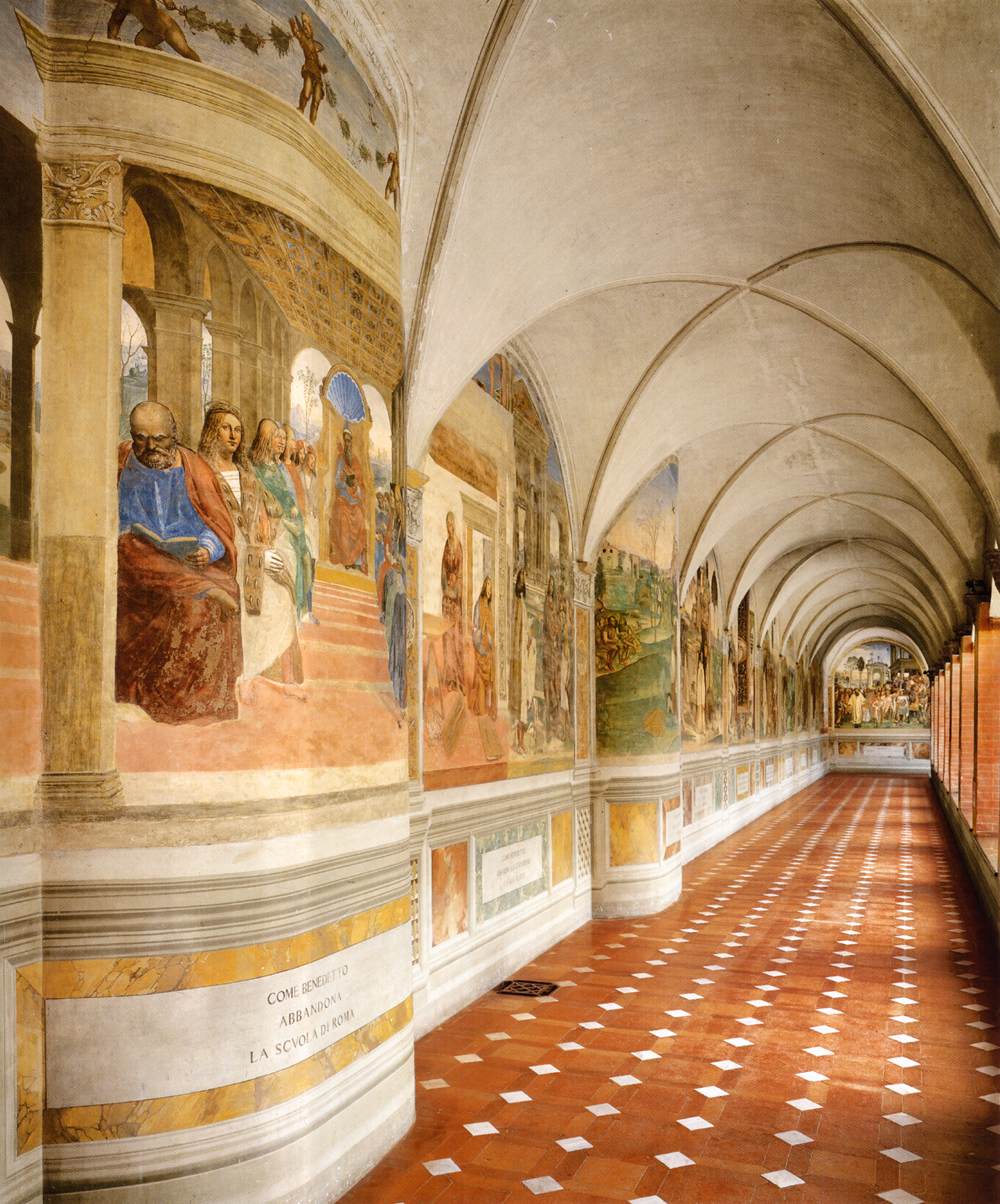 Figure 4: (S6_3) Frescos in cloister