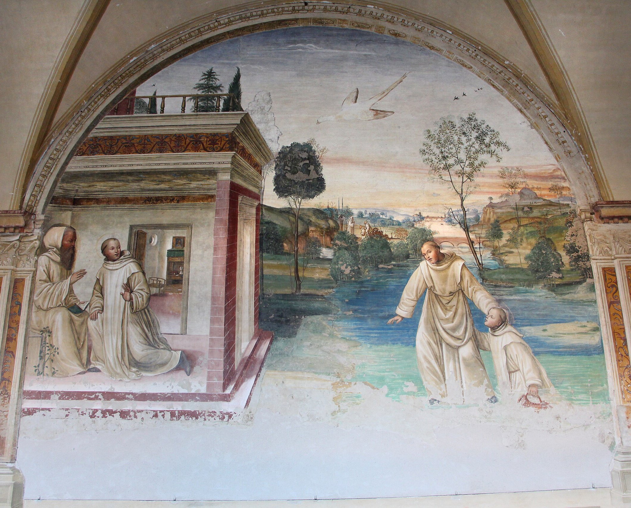 Figure 43: (S6_40) Scene 16 of Life of St Benedict