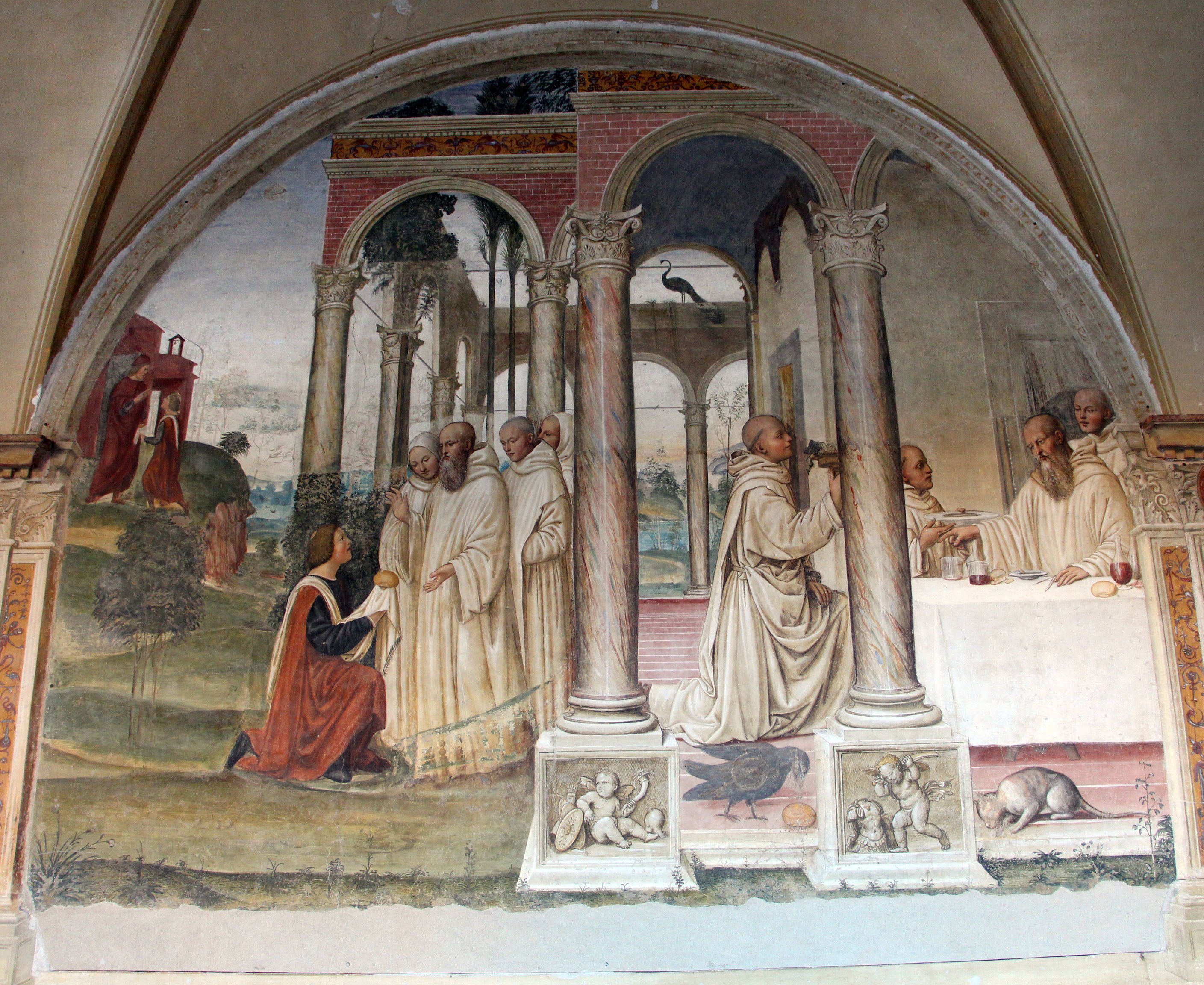 Figure 44: (S6_42) Scene 18 of Life of St Benedict