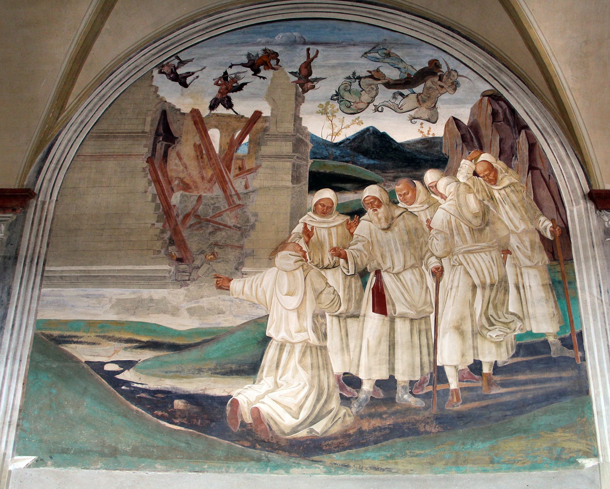 Figure 46: (S6_45) Scene 21 of Life of St Benedict