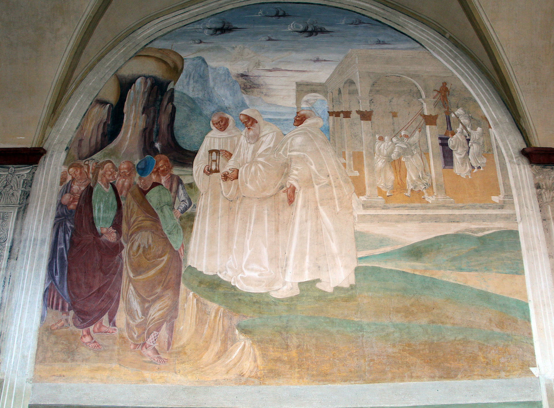 Figure 48: (S6_47) Scene 22 of Life of St Benedict