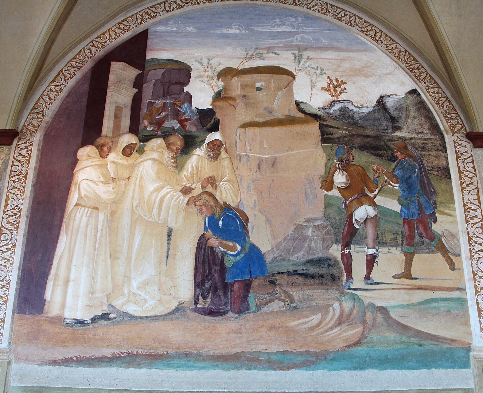 Figure 63: (S6_59) Scene 26 of Life of St Benedict