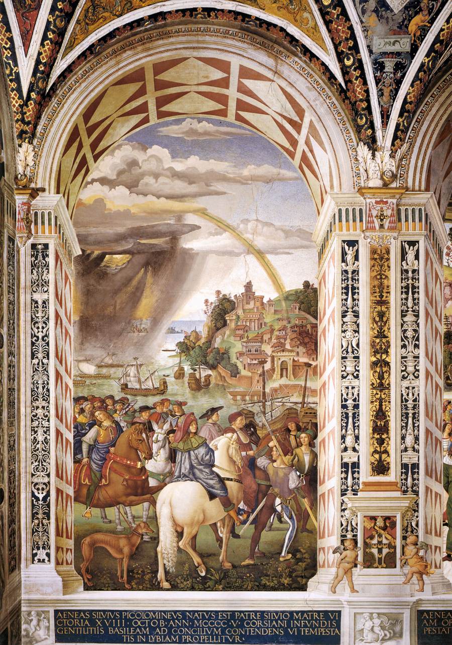 Figure 14: (S7_13_bis) Scene 1 of Life of Pope Pius II