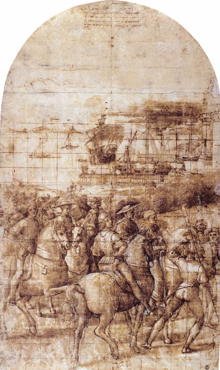 Figure 21: (S7_17) Raphael, Enea Leaves for the Council of Basel, Uffizi
