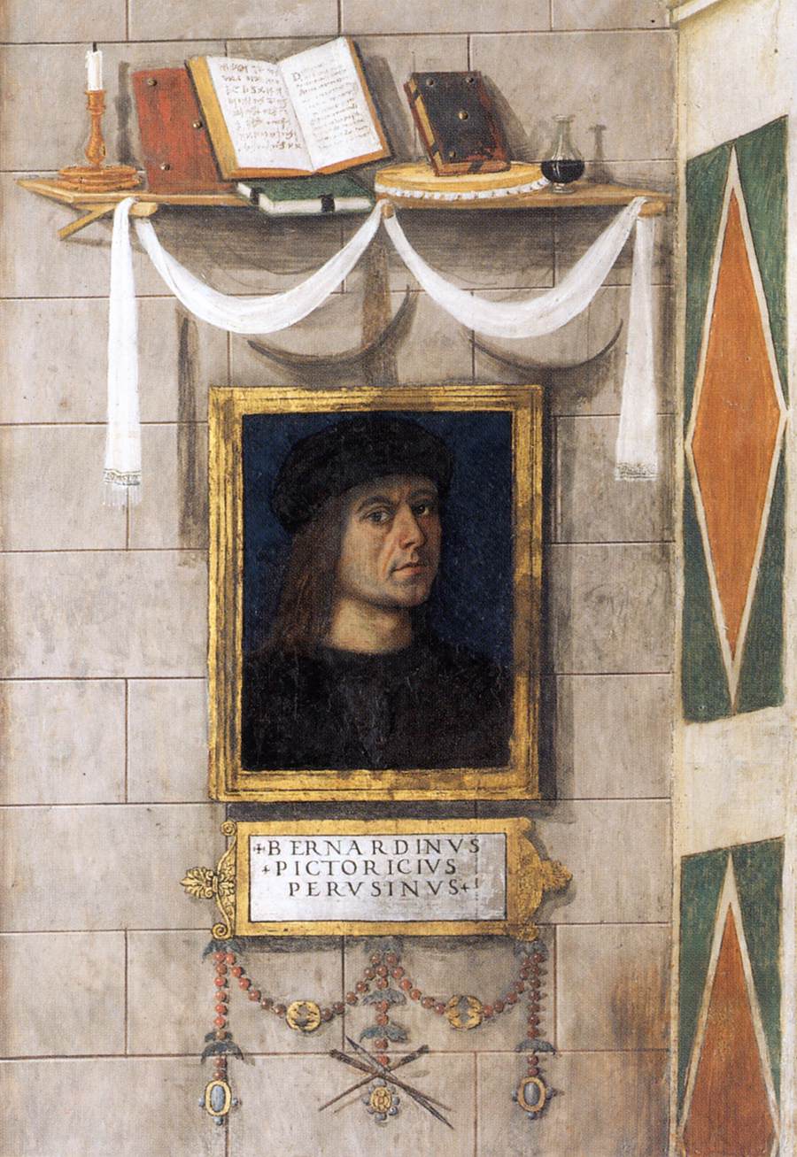 Figure 2: (S7_2) Pintoricchio, Self-portrait, Collegiata di Santa Maria Maggiore, Spello