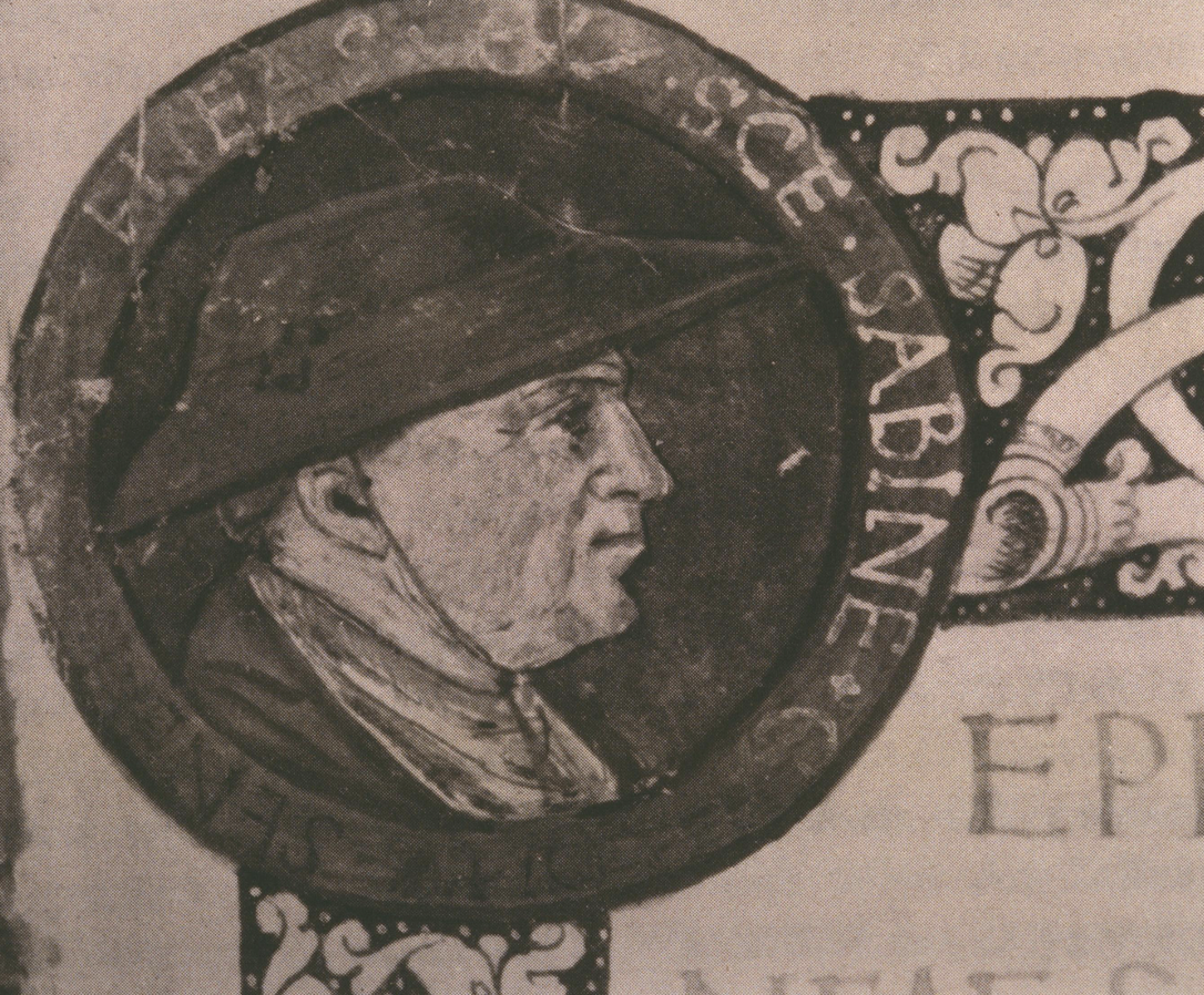 Figure 44: (S7_38) Miniature of Enea Piccolomini as cardinal, Archivio Lateranese