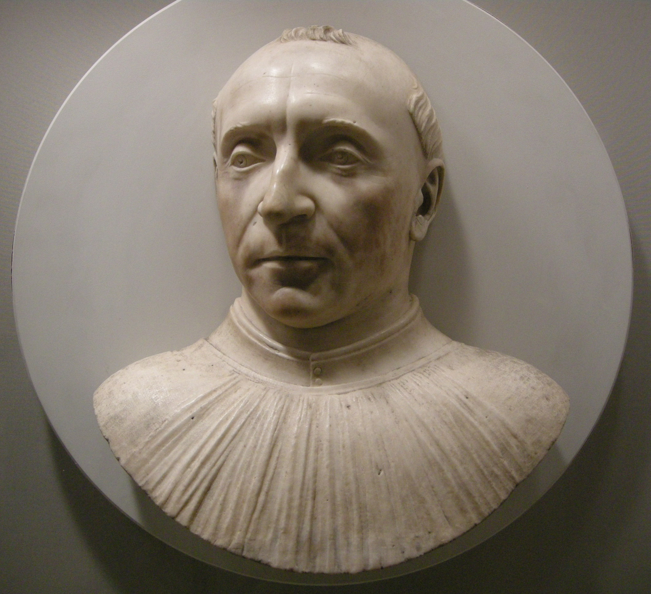 Figure 45: (S7_38a) Mino da Fiesole, Bust of Guillaume, Archbishop of Rouen, Metropolitan Museum of Art