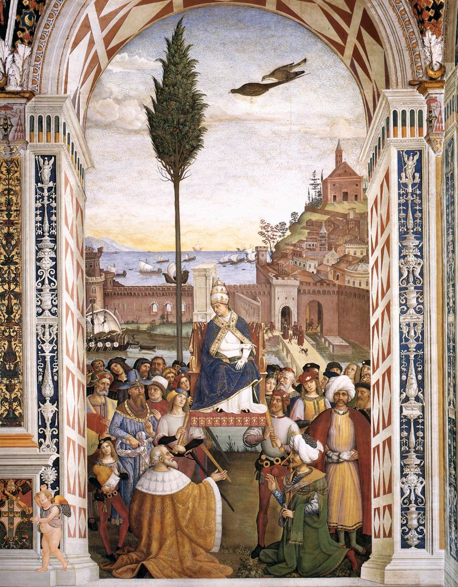 Figure 82: (S7_63) Scene 10 of Life of Pope Pius II