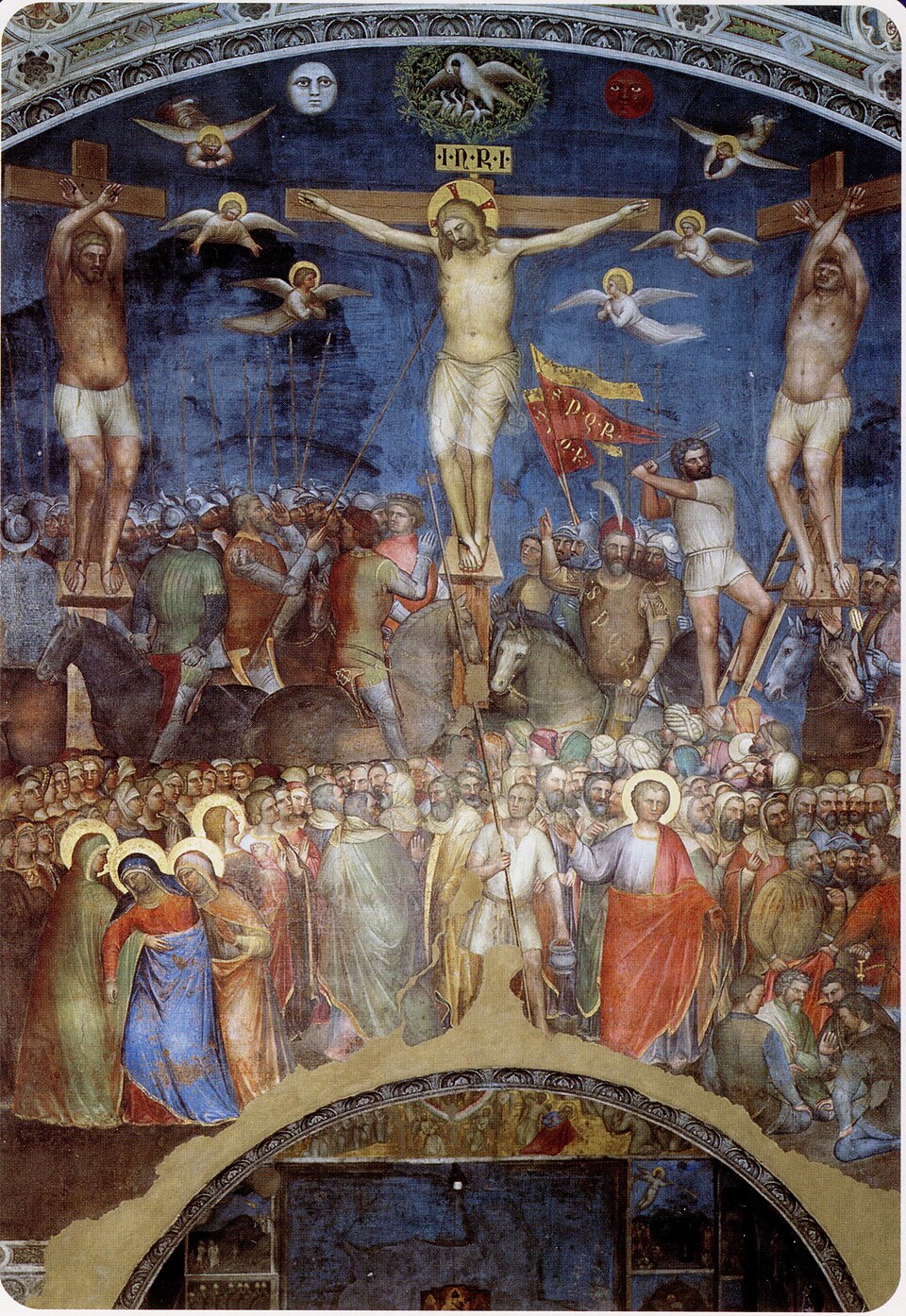 Figure 5: (V1_4_5) Giusto de’ Menabuoi, Detail of The Crucifixion, Padua Baptistry