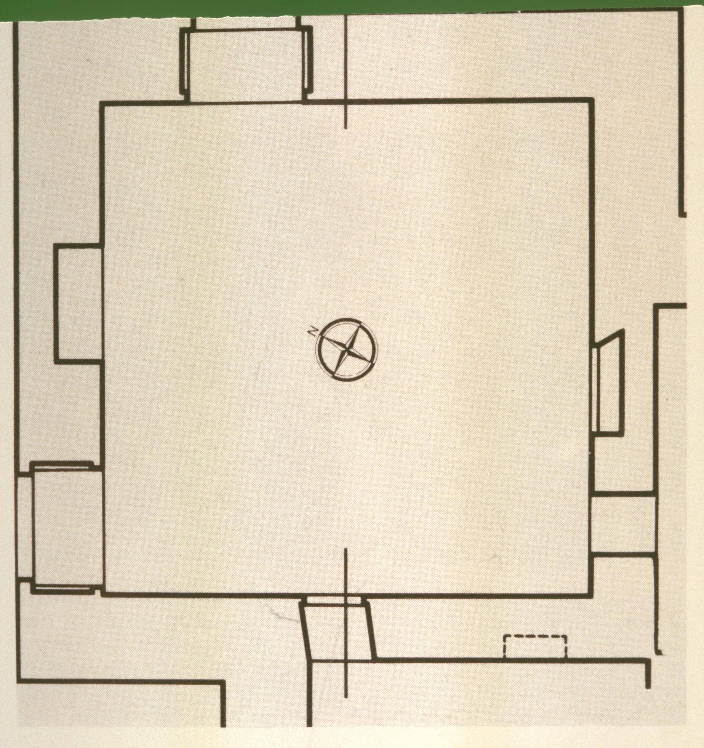 Figure 30: (V1_29) Plan of La Camera degli Sposi