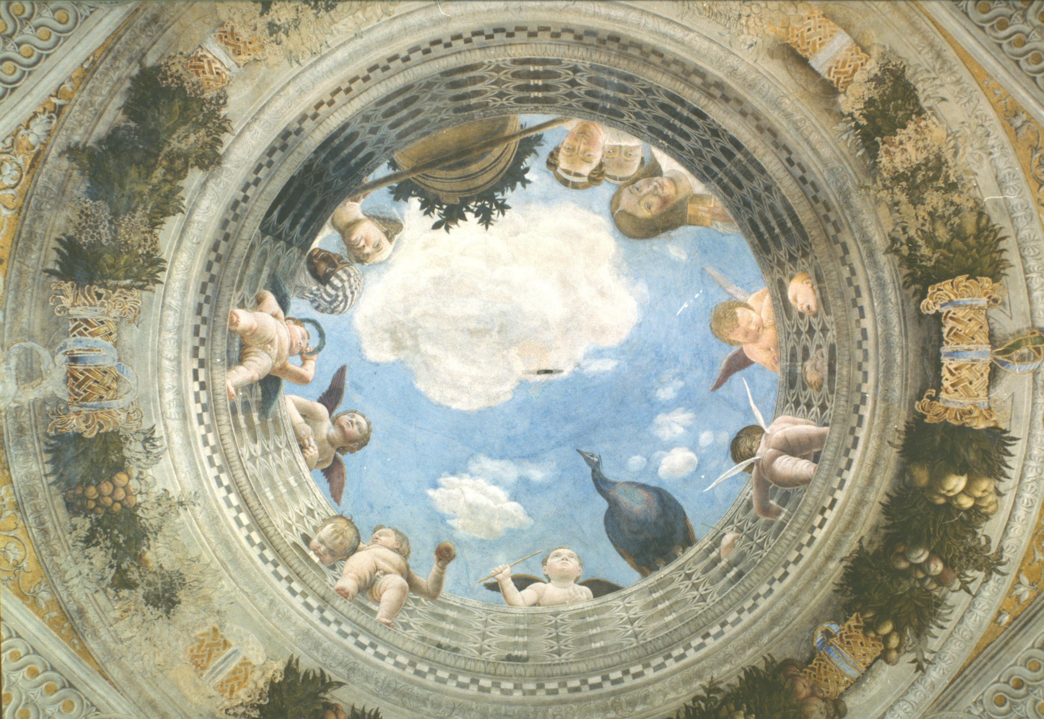 Figure 38: (V1_36) Detail from the centre of the ceiling