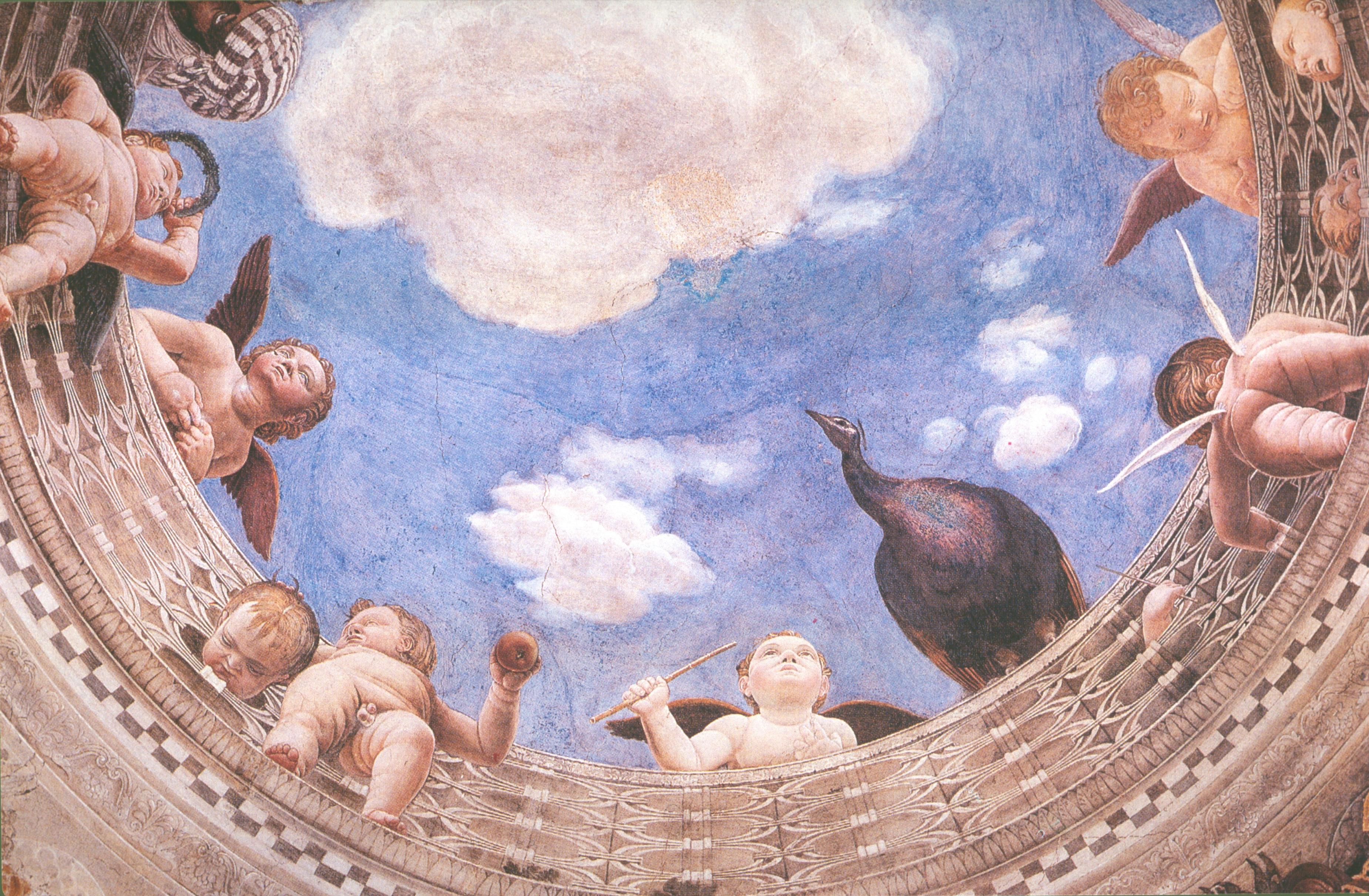 Figure 39: (V1_37) Detail from the centre of the ceiling