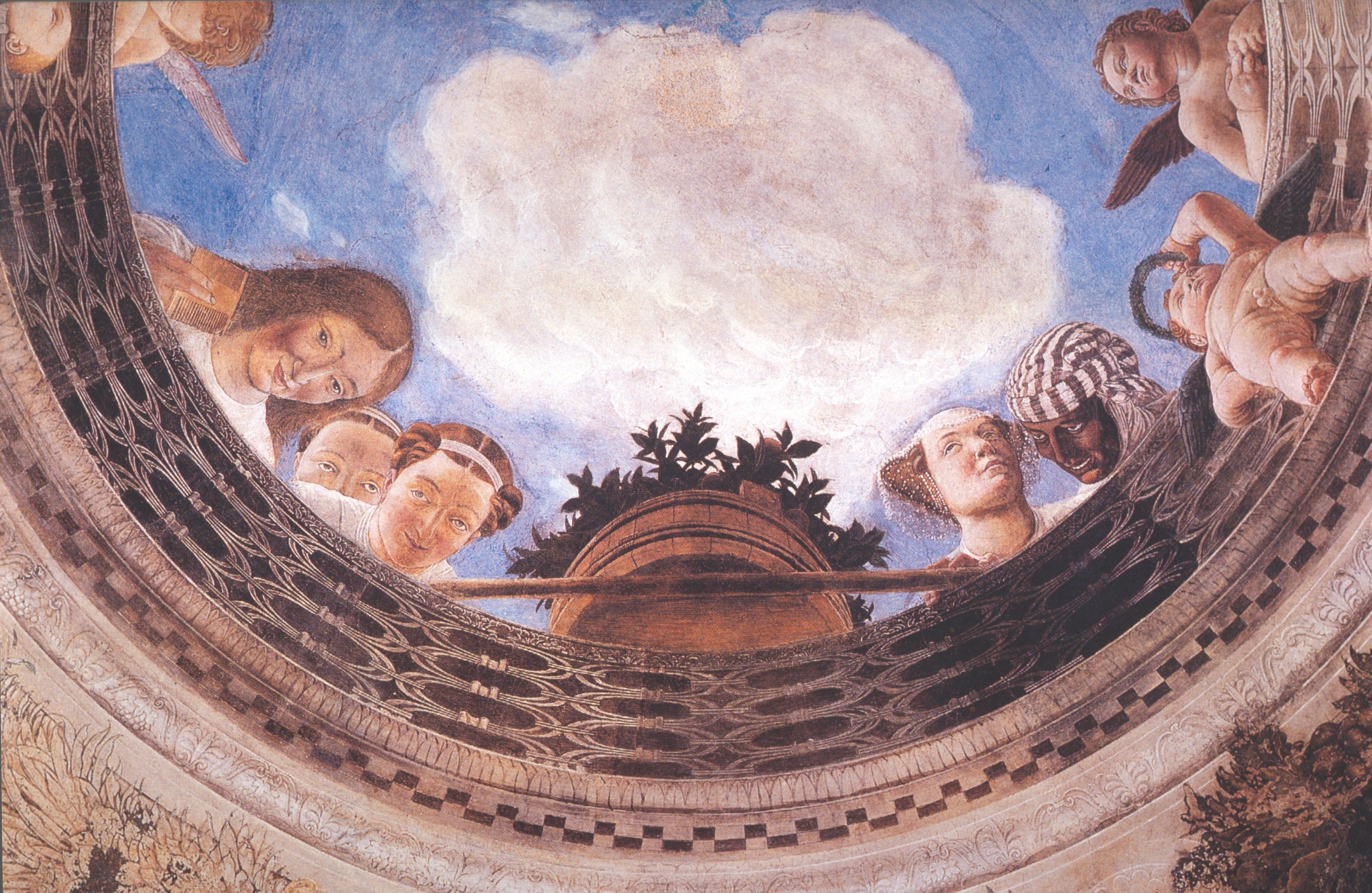 Figure 40: (V1_38) Detail from the centre of the ceiling