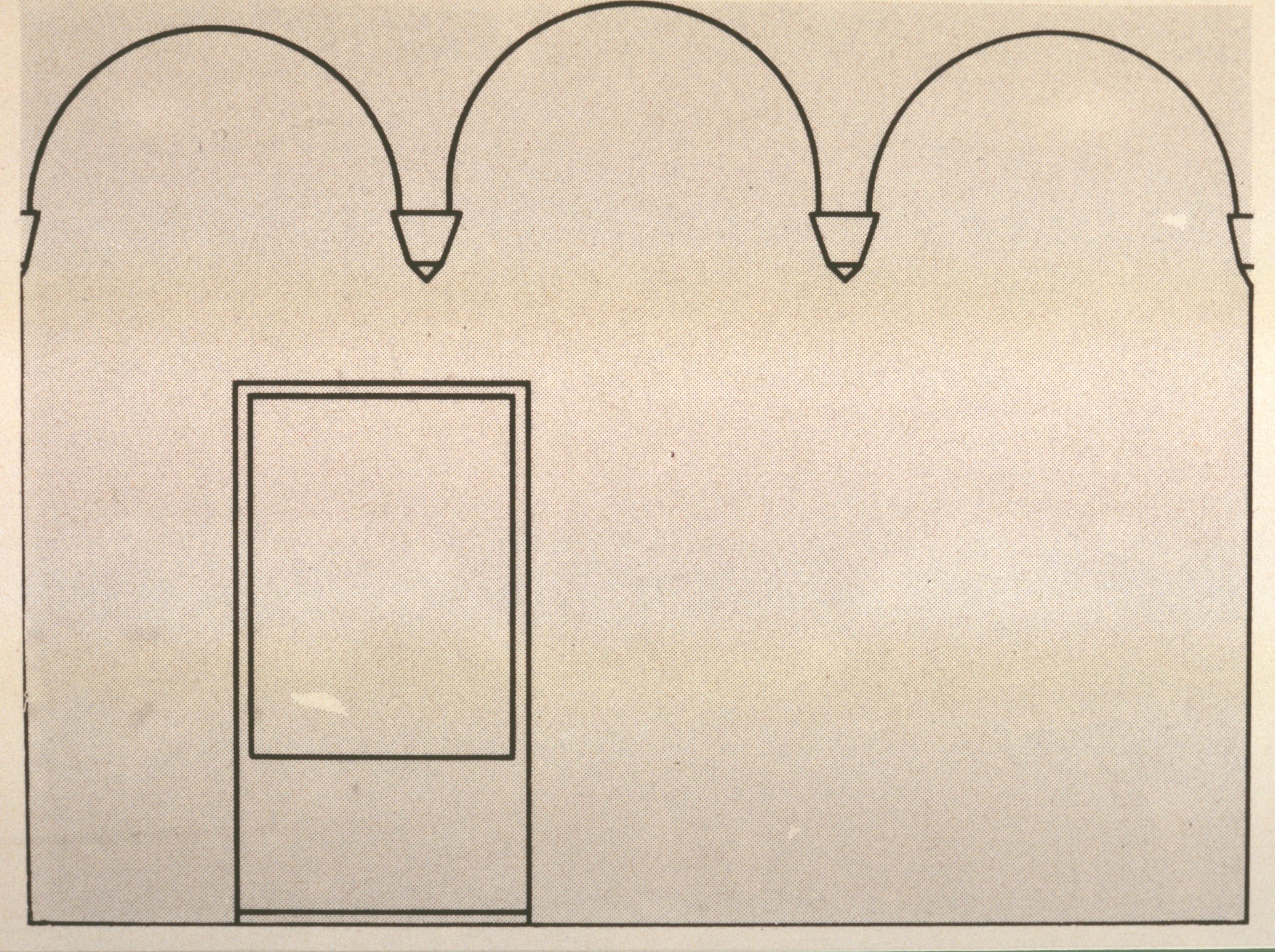 Figure 41: (V1_39) Diagram of East wall, La Camera degli Sposi