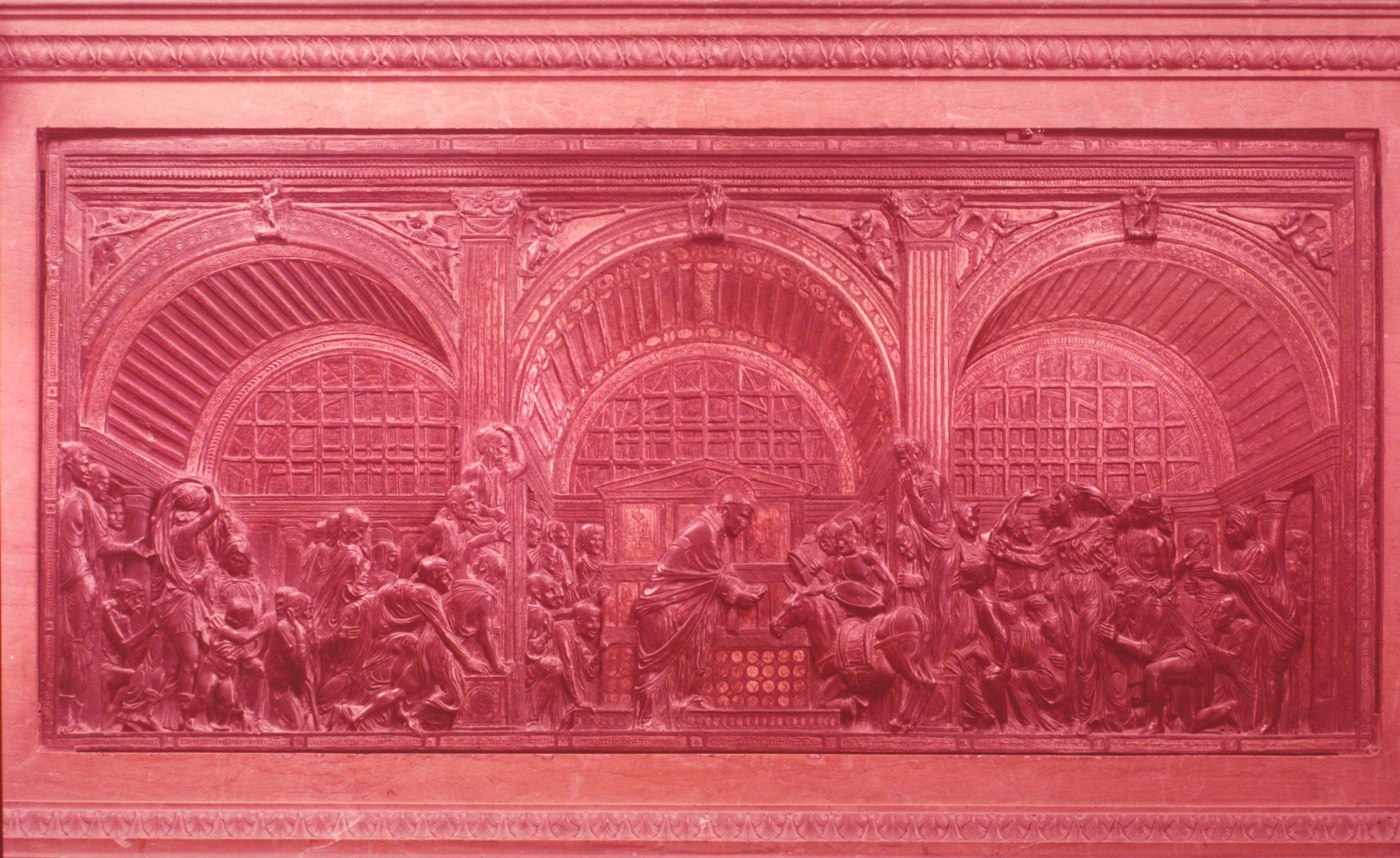 Figure 5: (V1_5) Donatello, Miracle of the Ass, Museo Antoniano, Padua