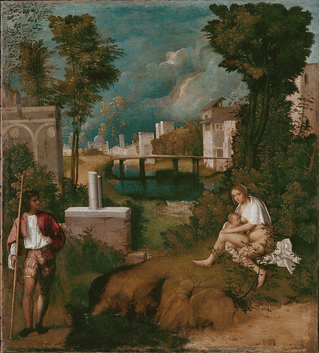 Figure 34: (V3_26) Giorgione, The Tempest, Gallerie dell’Accademia