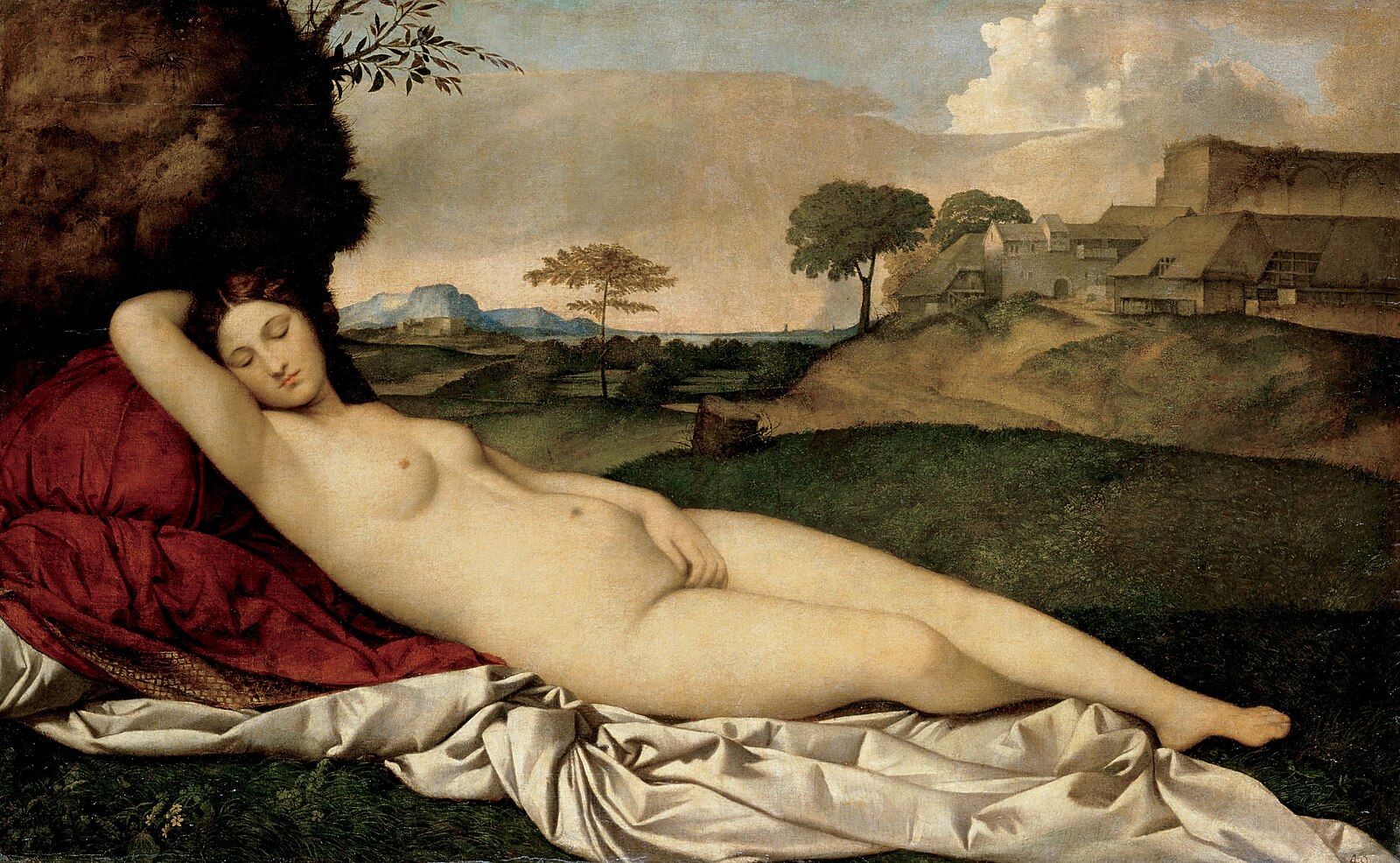 Figure 37: (V3_29) Giorgione, Sleeping Venus, Gemäldegalerie Alte Meister