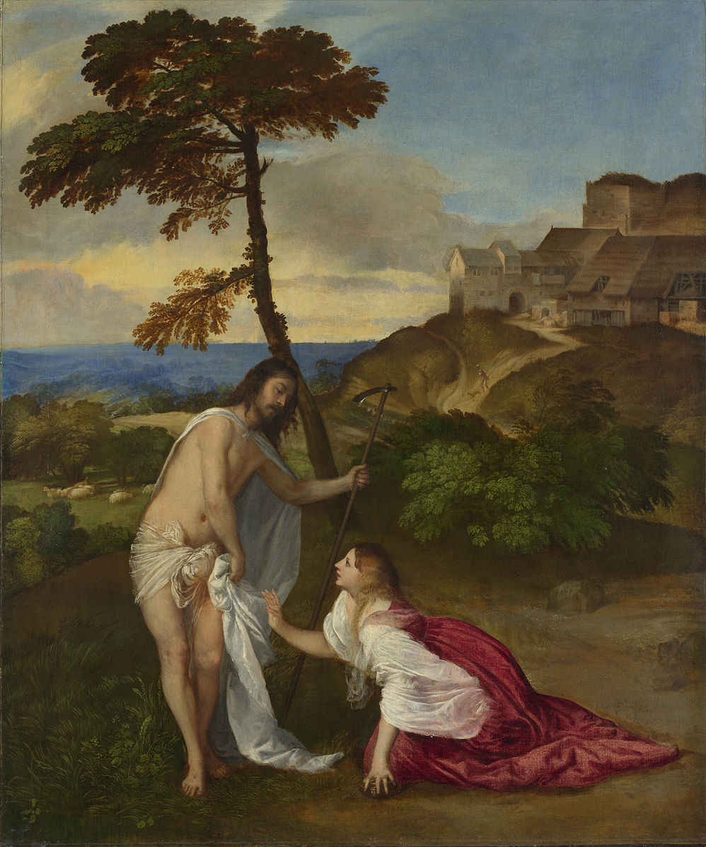 Figure 38: (V3_30) Titian, Noli me tangere, National Gallery