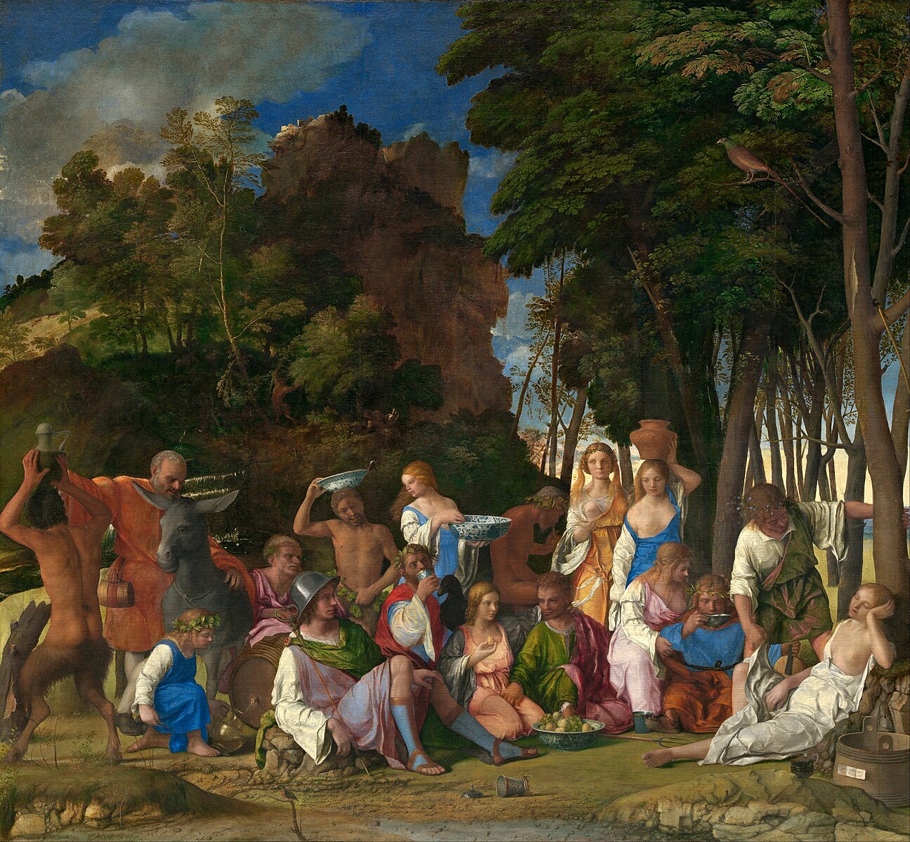 Figure 43: (V3_35) Giovanni Bellini, The Feast of the Gods, National Gallery of Art