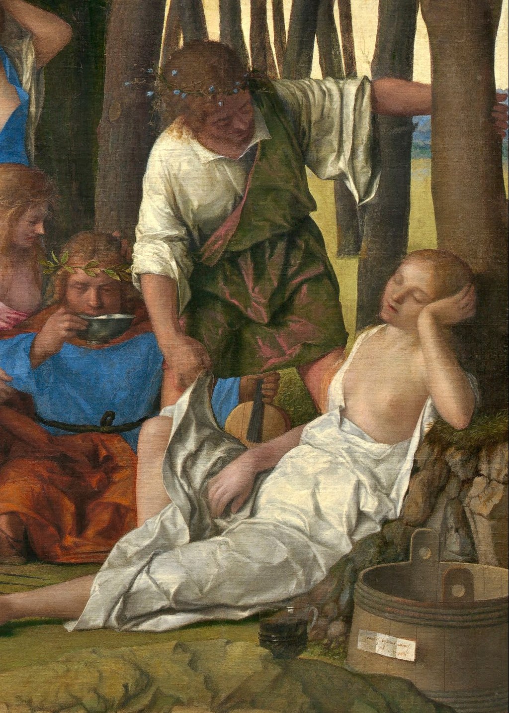 Figure 47: (V3_38) Detail from Giovanni Bellini, The Feast of the Gods
