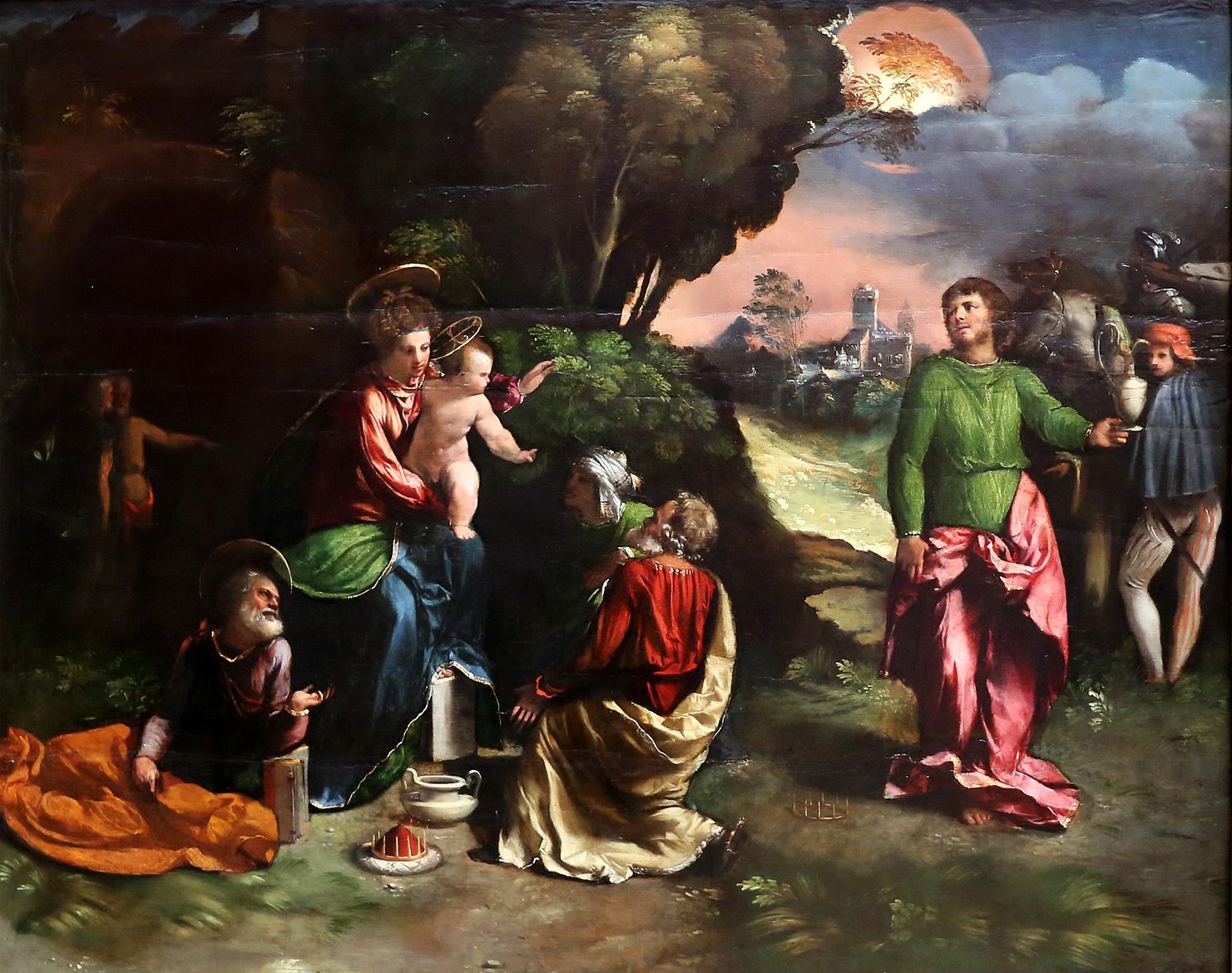 Figure 49: (V3_39a) Dosso Dossi, Adoration of the Kings, National Gallery