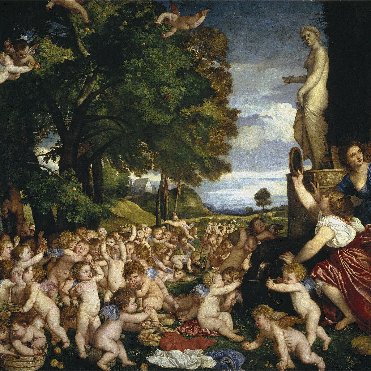 Figure 50: (V3_40) Titian, The Worship of Venus, Prado Museum