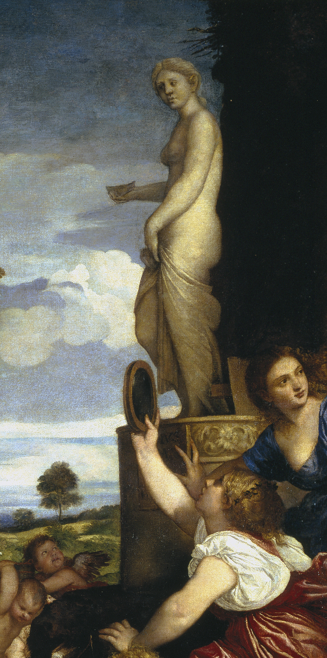 Figure 51: (V3_41) Detail from Titian, The Worship of Venus