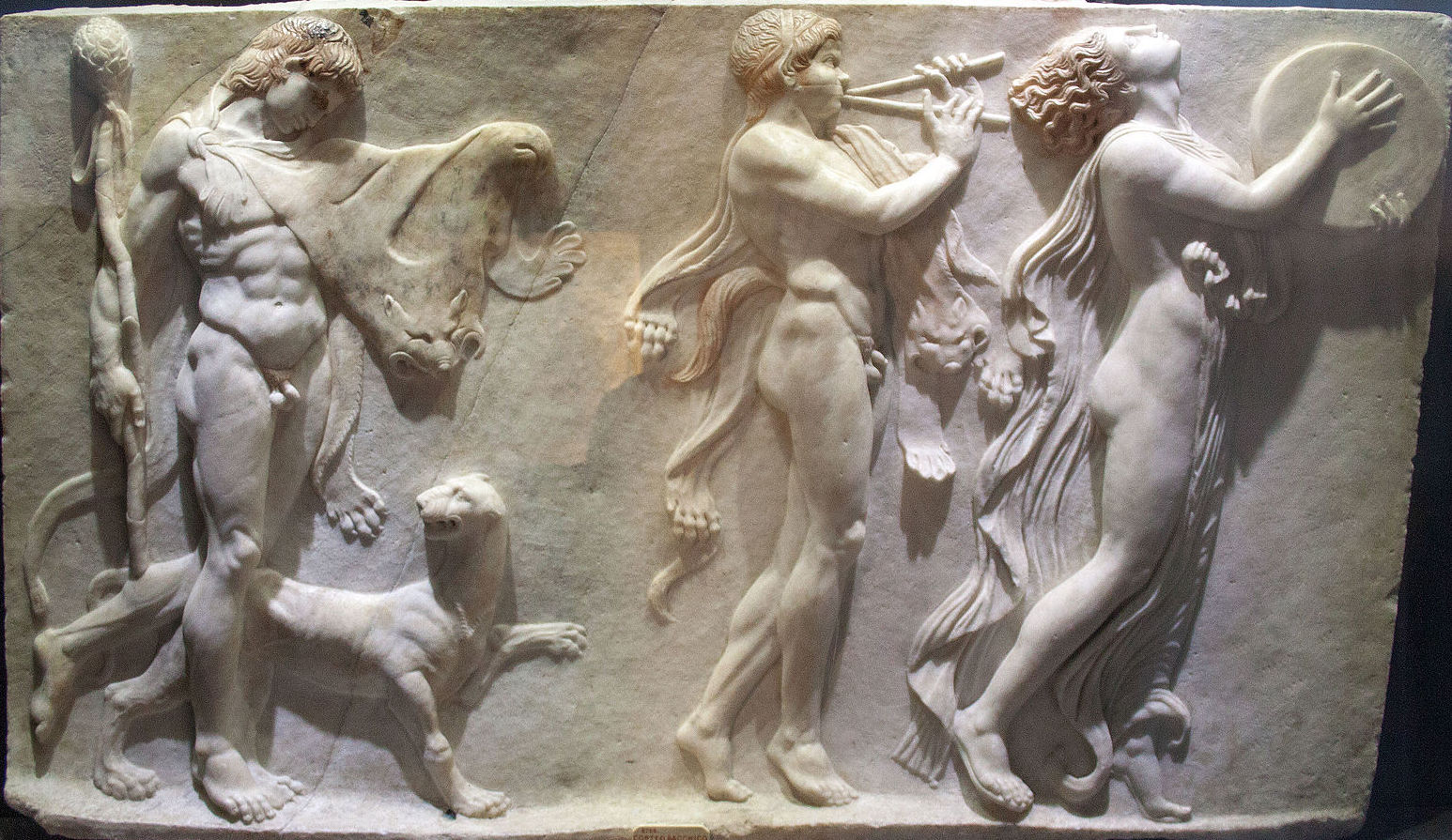 Figure 65: (V3_54) Roman relief of a Bacchanal, British Museum