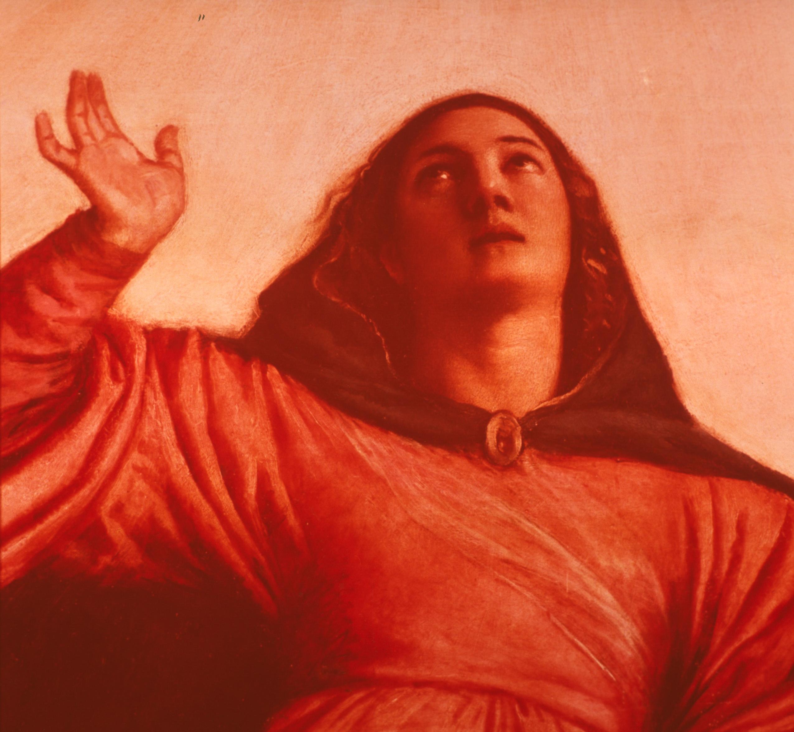 Figure 25: (V3_24) Detail from Titian, Assumption of the Virgin