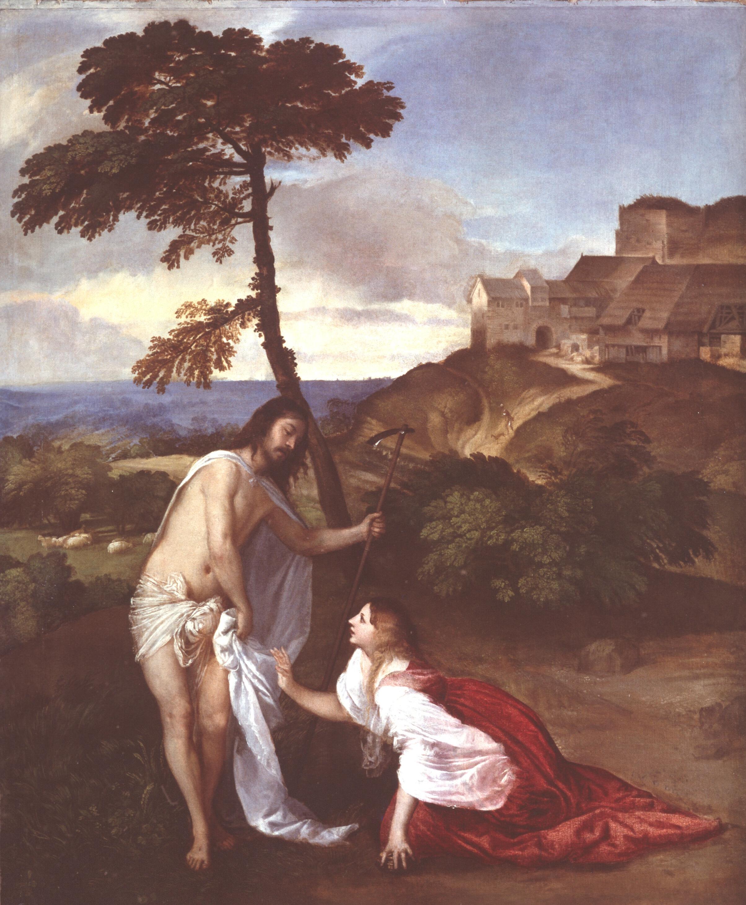 Figure 31: (V3_30) Titian, Noli me tangere, National Gallery