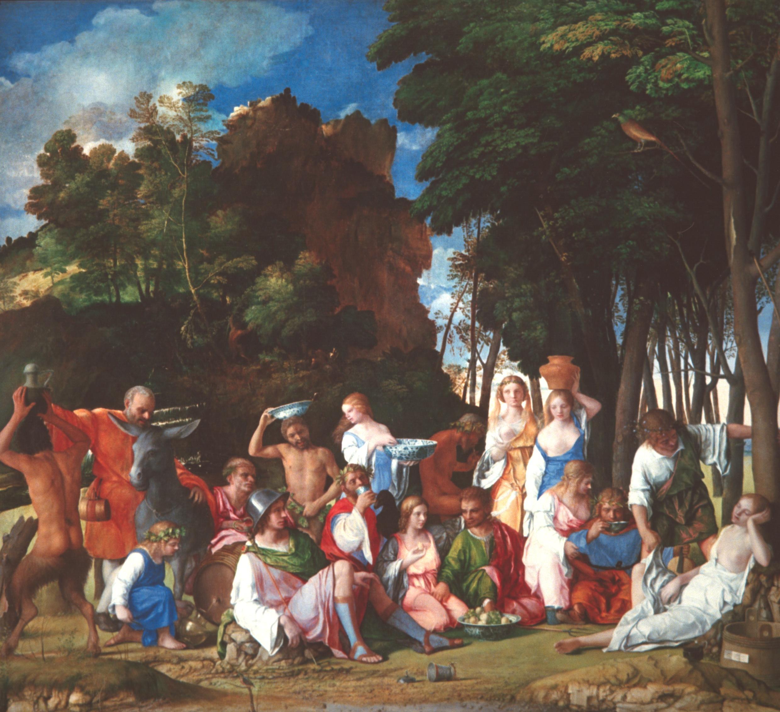 Figure 36: (V3_35) Giovanni Bellini, The Feast of the Gods, National Gallery of Art