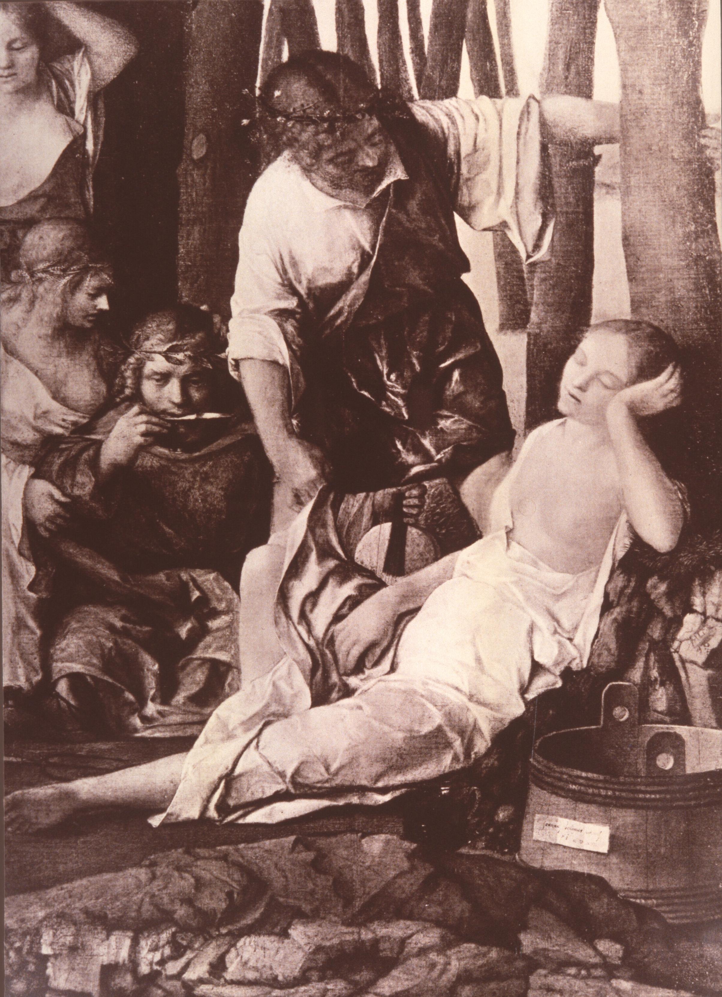 Figure 39: (V3_38) Detail from Giovanni Bellini, The Feast of the Gods