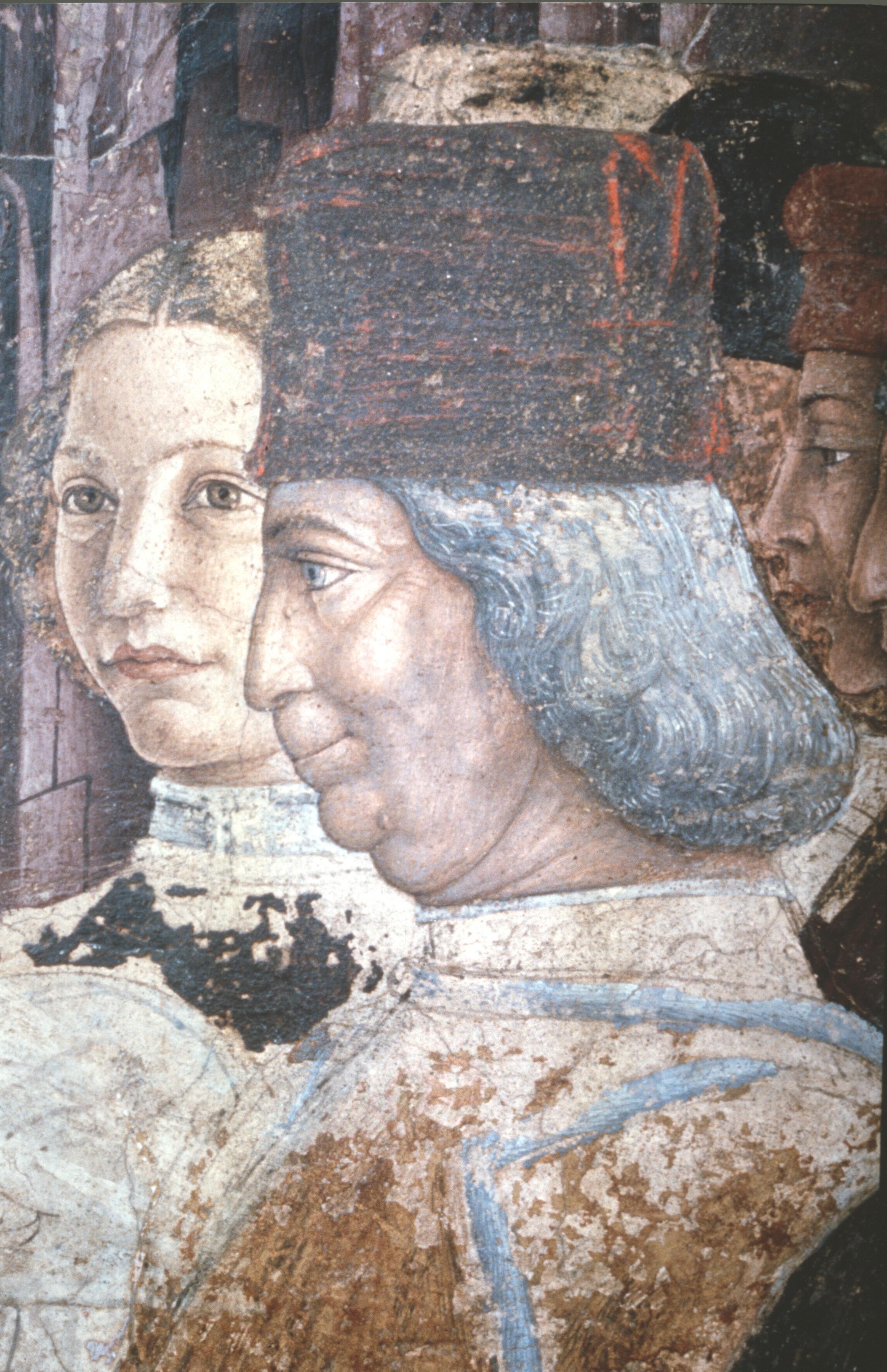 Figure 4: (V3_3) Francesco del Cossa, Portrait of Borso d’Este, Palazzo Schifanoia