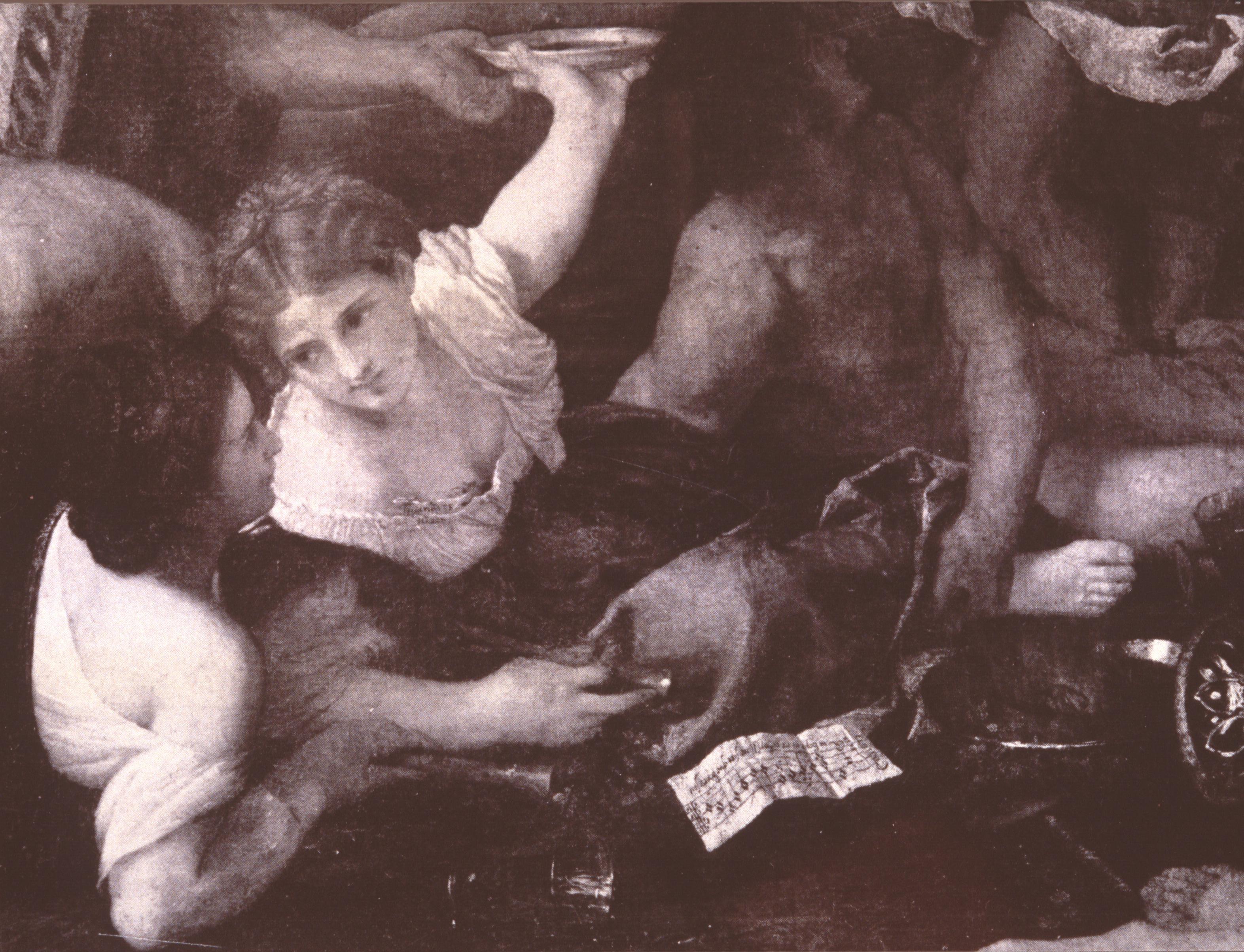 Figure 50: (V3_49) Detail from Titian, The Andrians