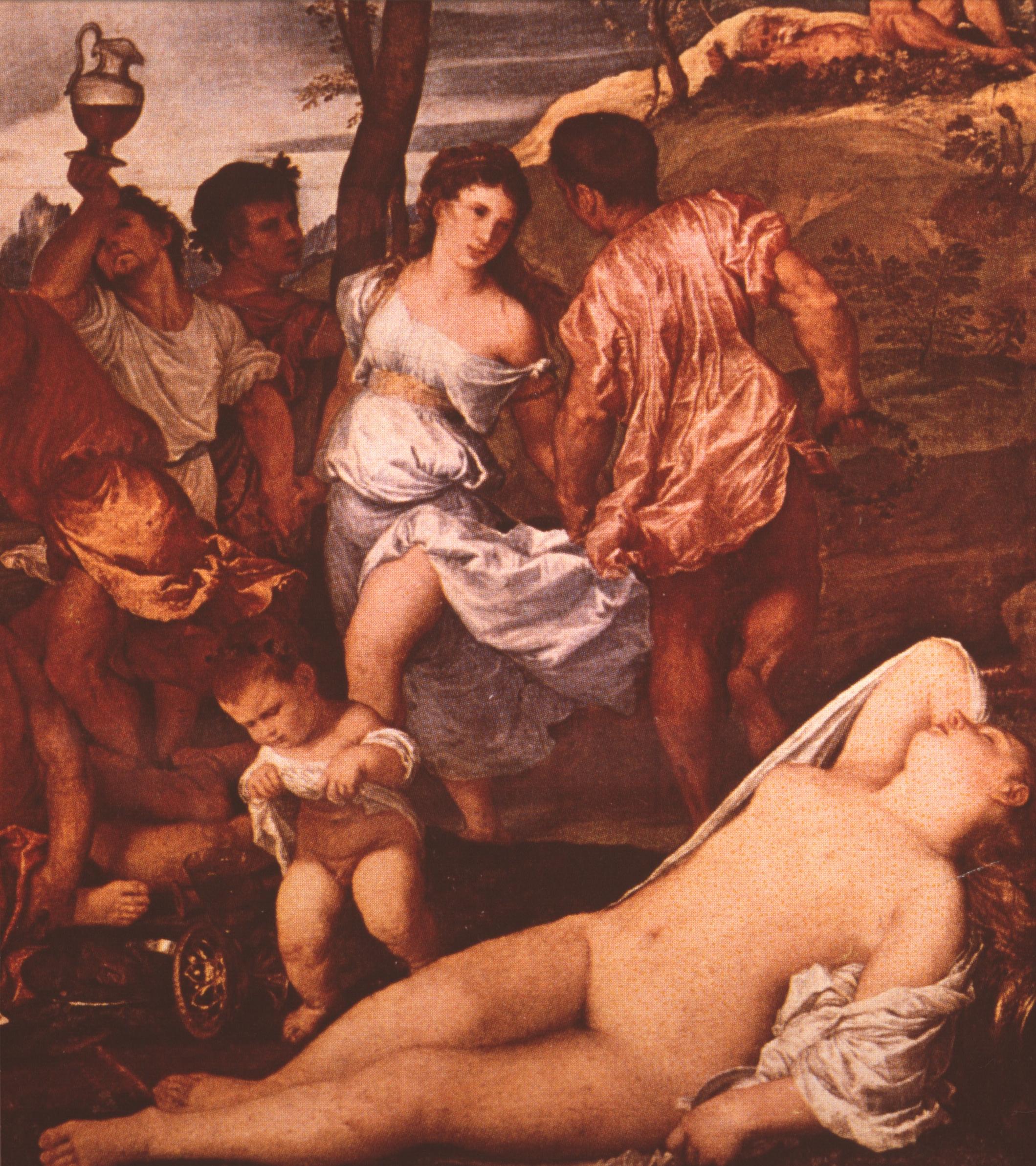 Figure 51: (V3_50) Detail from Titian, The Andrians