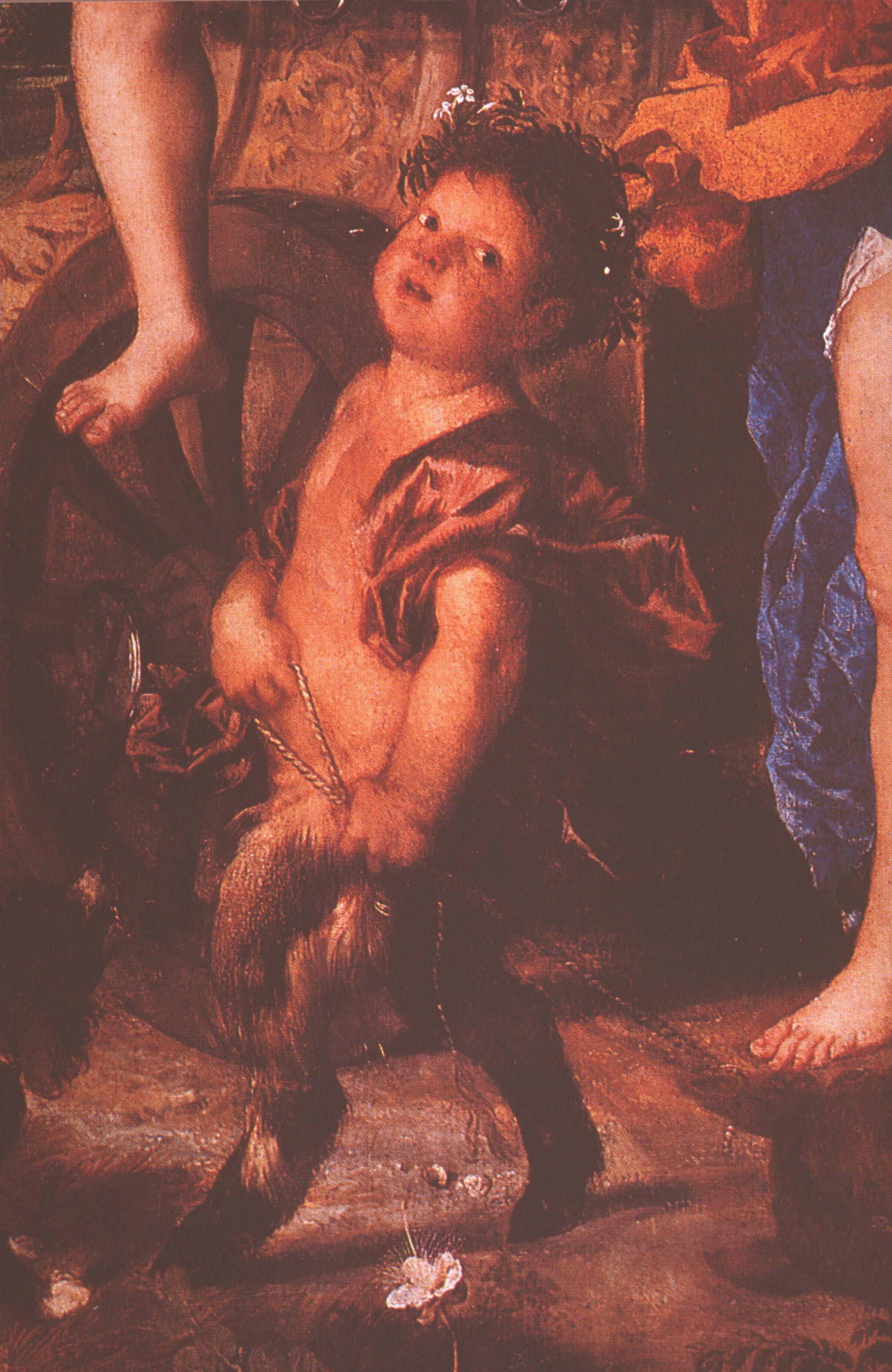 Figure 58: (V3_57) Detail from Titian, Bacchus and Ariadne