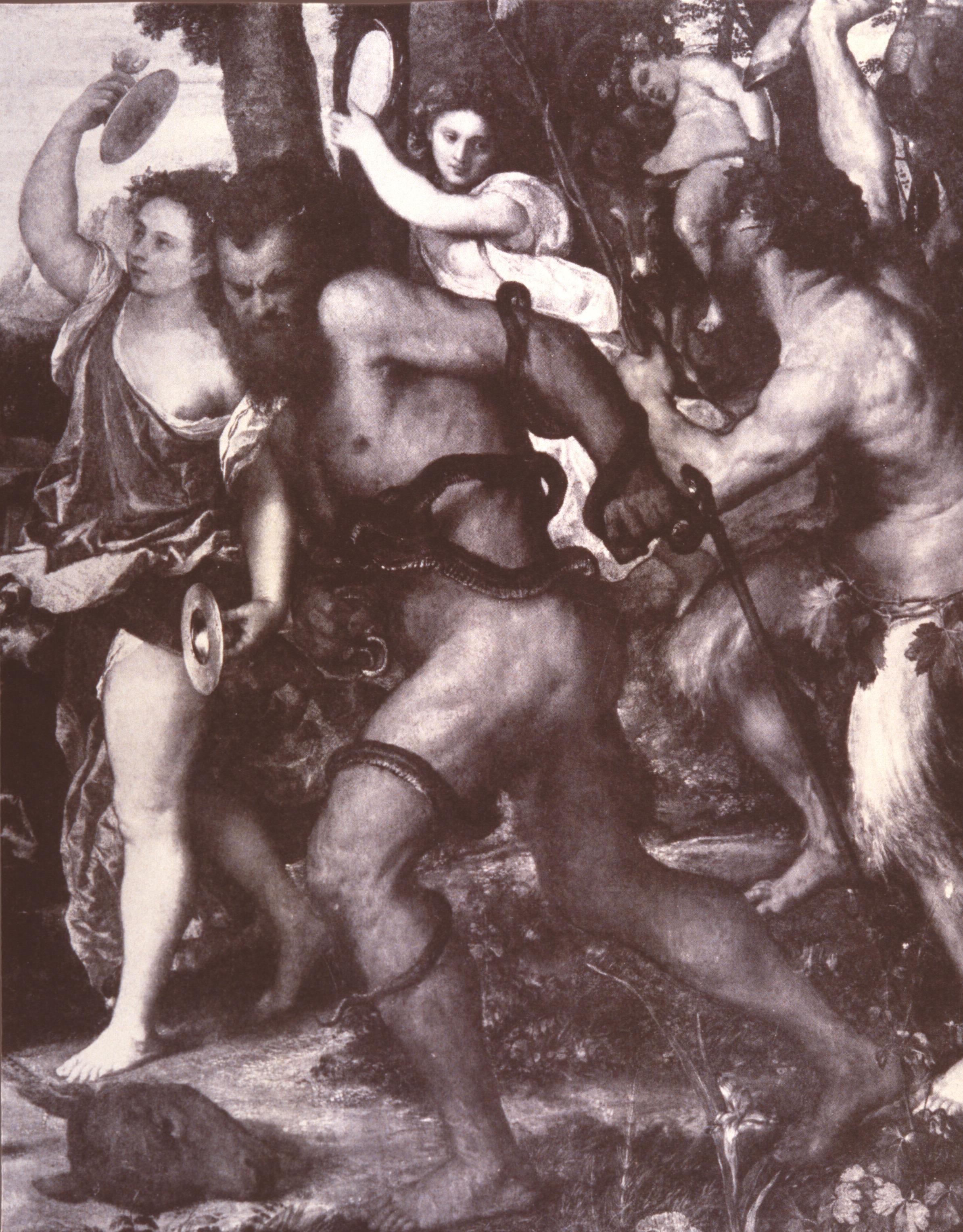 Figure 59: (V3_58) Detail from Titian, Bacchus and Ariadne
