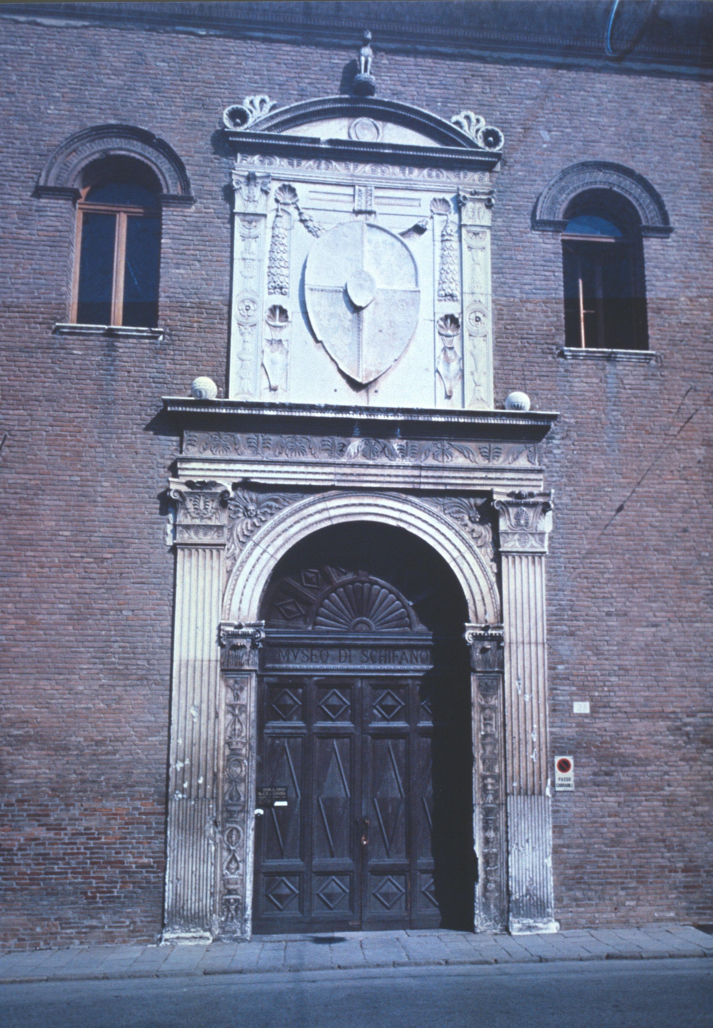 Figure 6: (V3_5) Main door, Palazzo Schifanoia