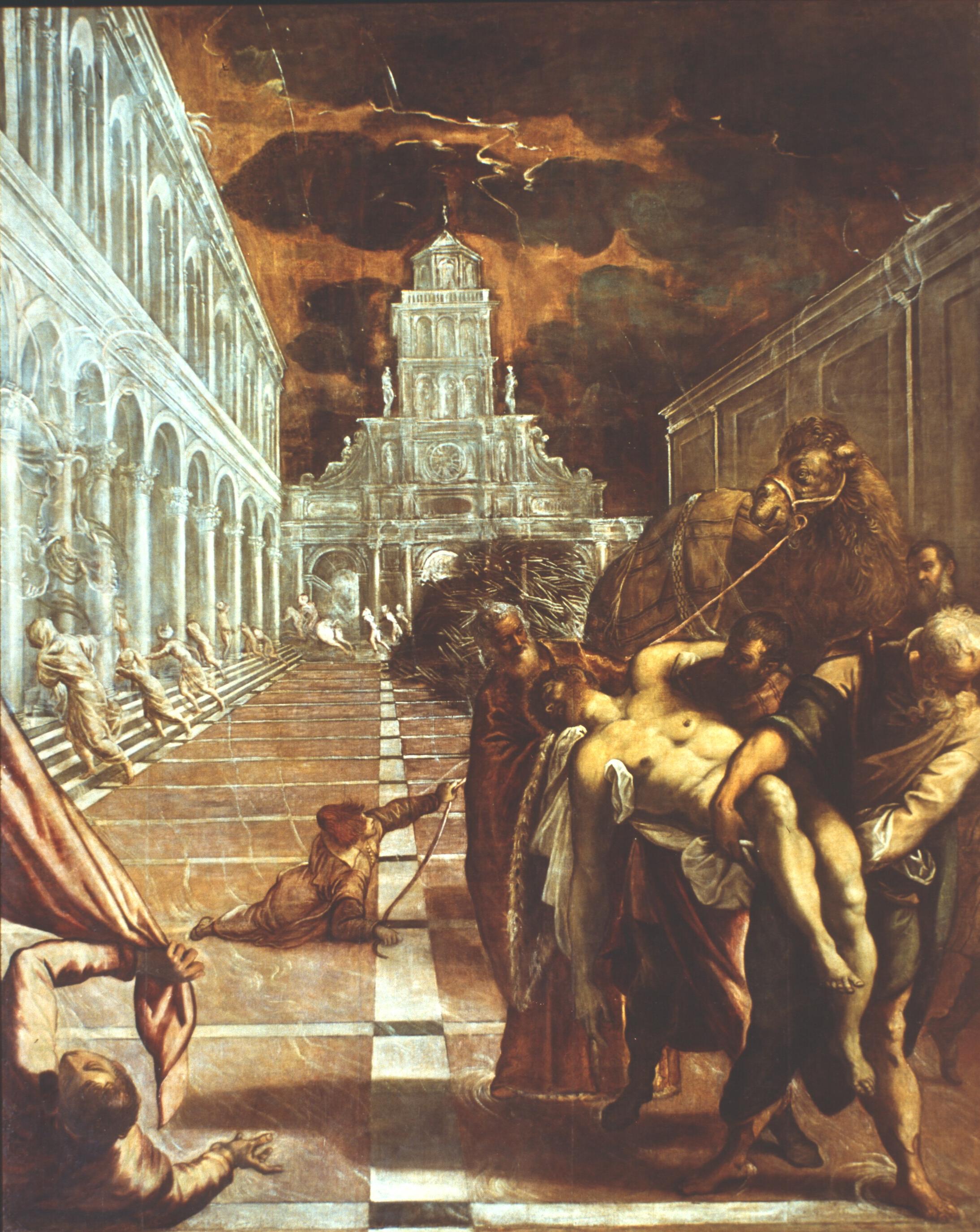 Figure 16: (V4_16) Tintoretto, St Mark’s Body Brought to Venice, Gallerie dell’Accademia